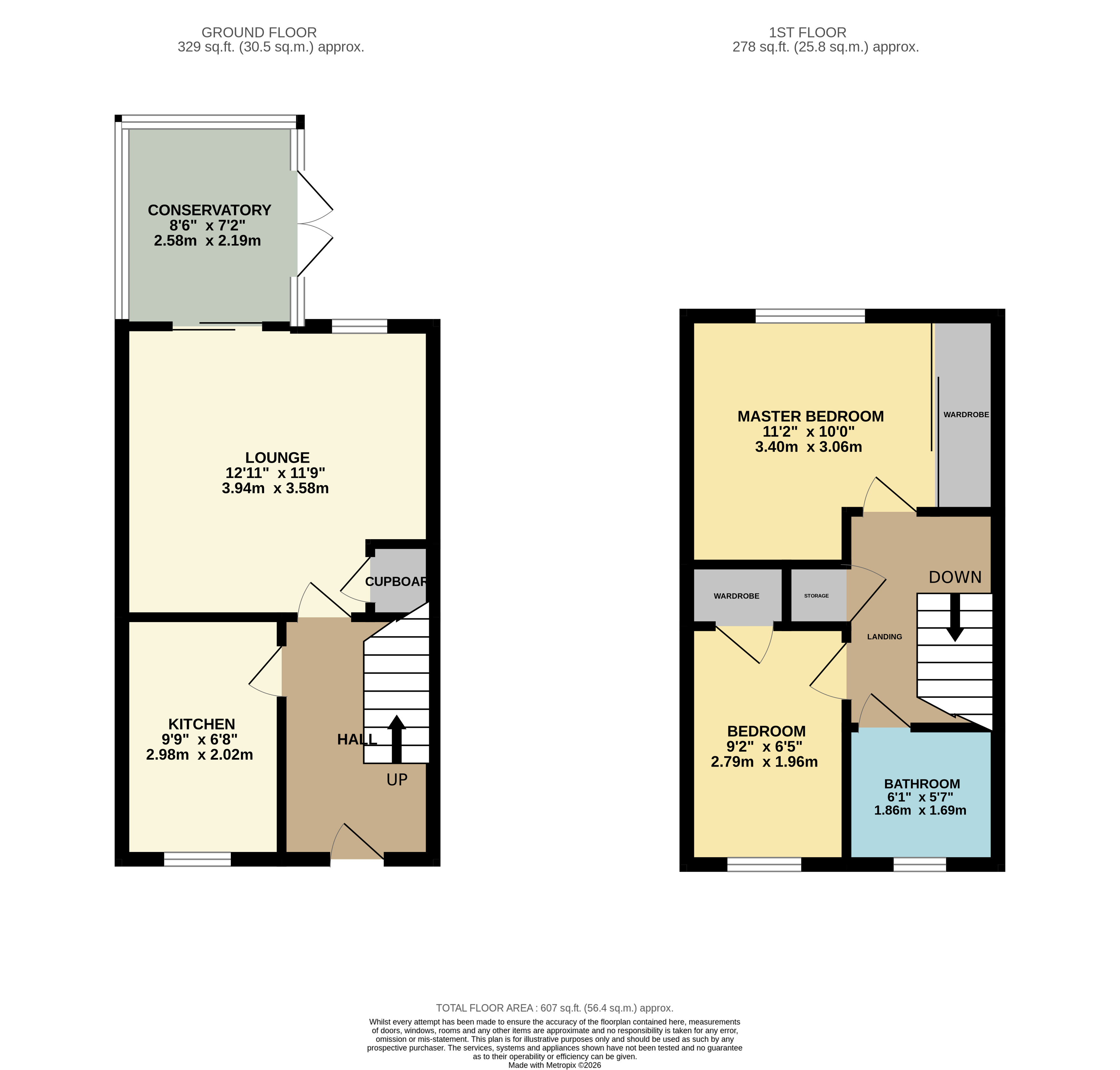 7, Belton Drive, Ripley floorplan