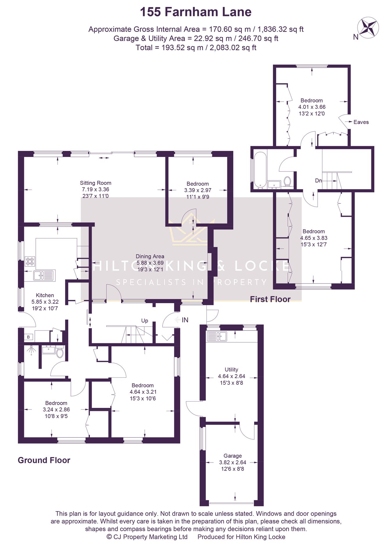155, Farnham Lane, Slough floorplan