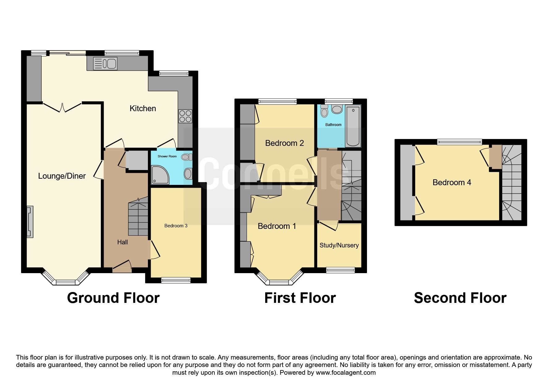 107, Beanfield Avenue, Coventry floorplan