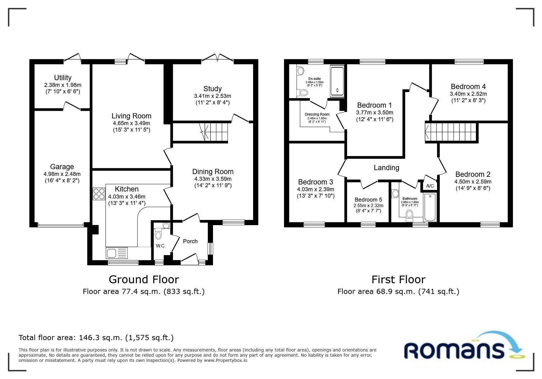 55, Moray Avenue, Sandhurst floorplan