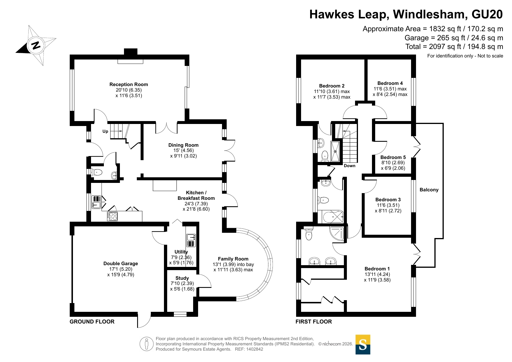 7, Hawkes Leap, Surrey floorplan