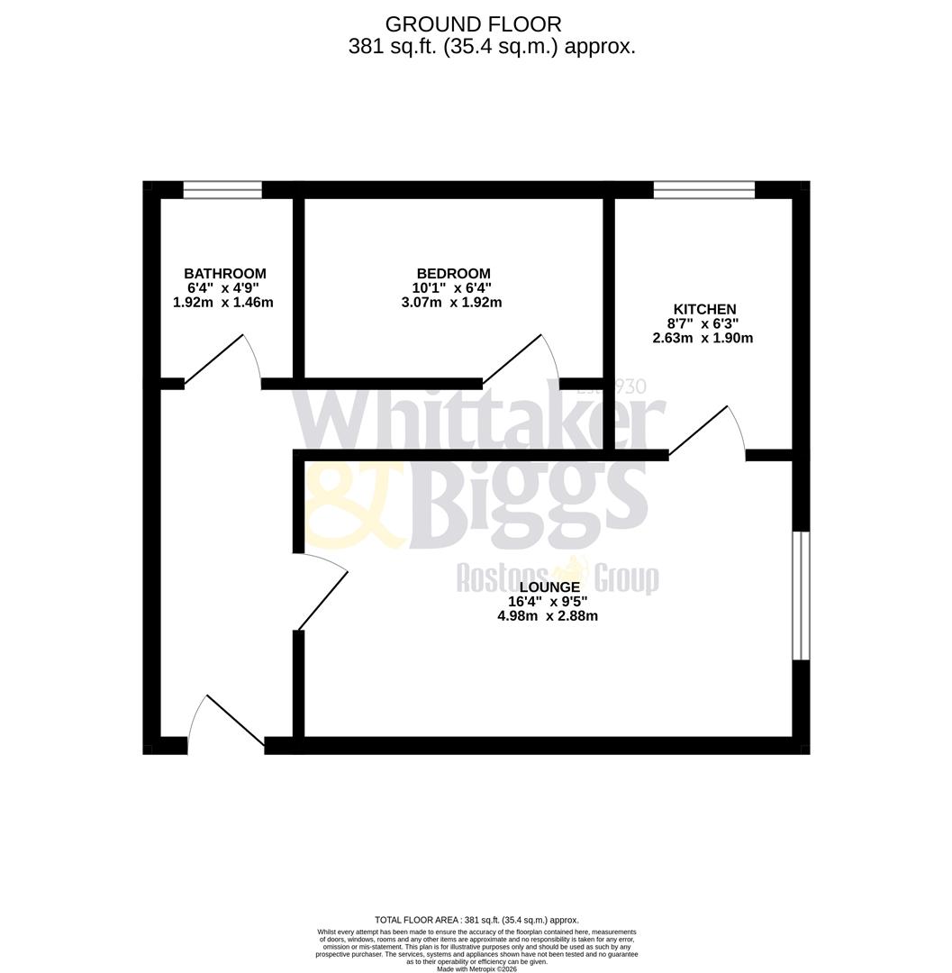 5, Stuart Court, Macclesfield floorplan