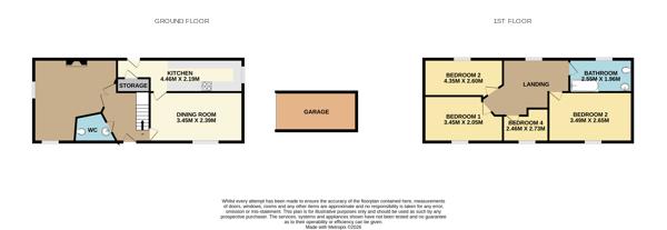 37, Brixworth Way,, Retford floorplan