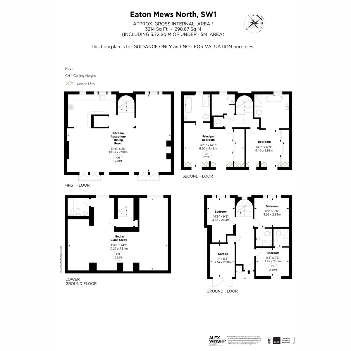 52, Eaton Mews North, London floorplan