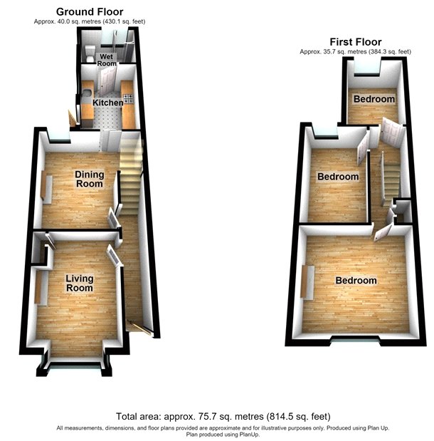 100, Cecil Road, Kent floorplan
