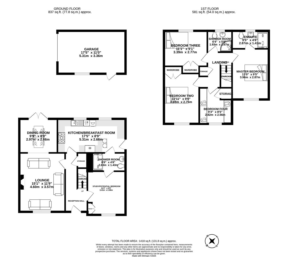 33, Fellstone Vale, Chorley floorplan
