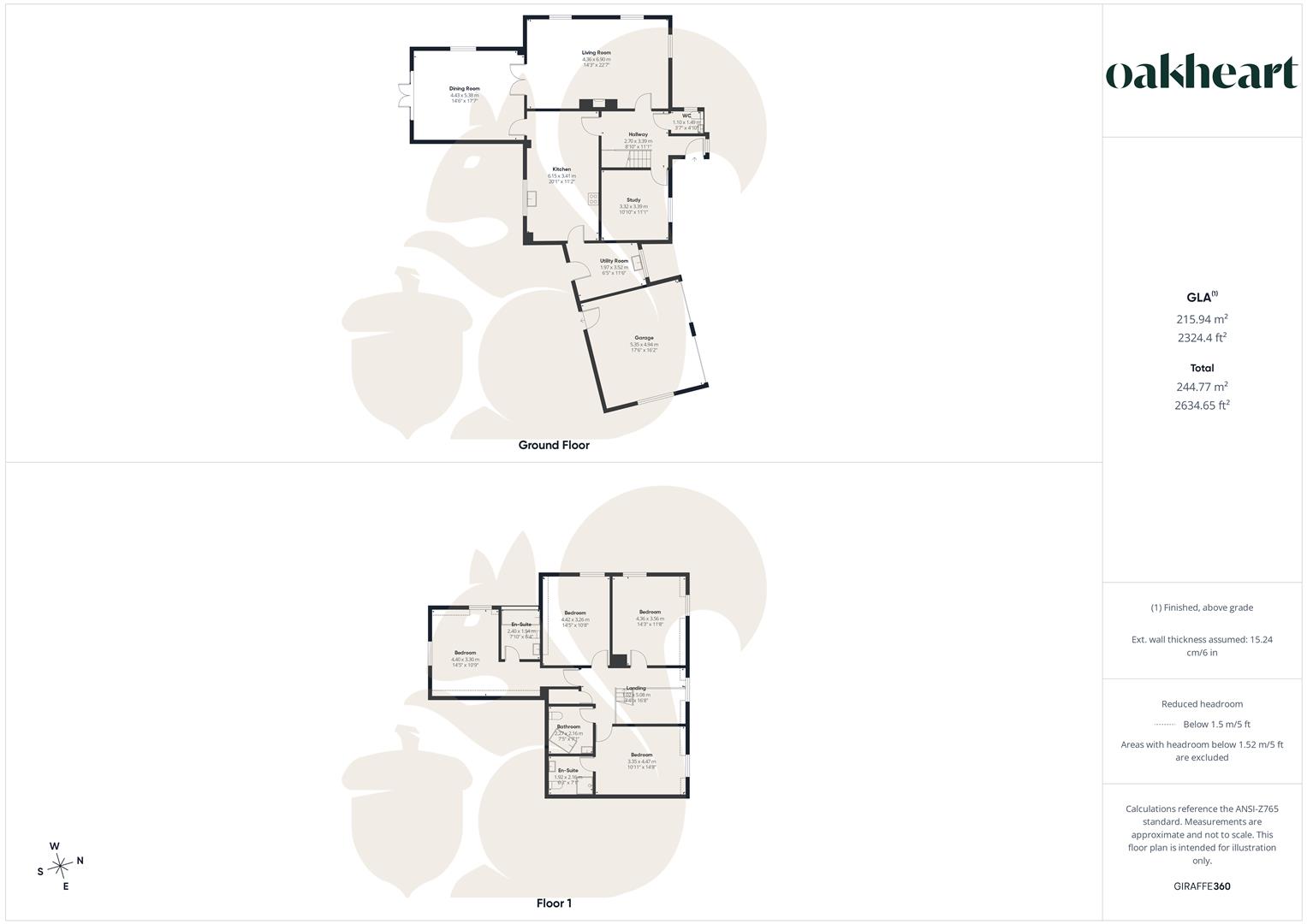 Briary House, Pains Hill, Stowmarket floorplan