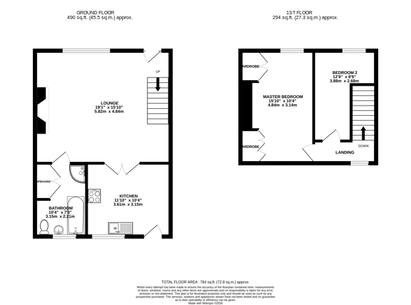 216, Chestnut Street, Ashington floorplan