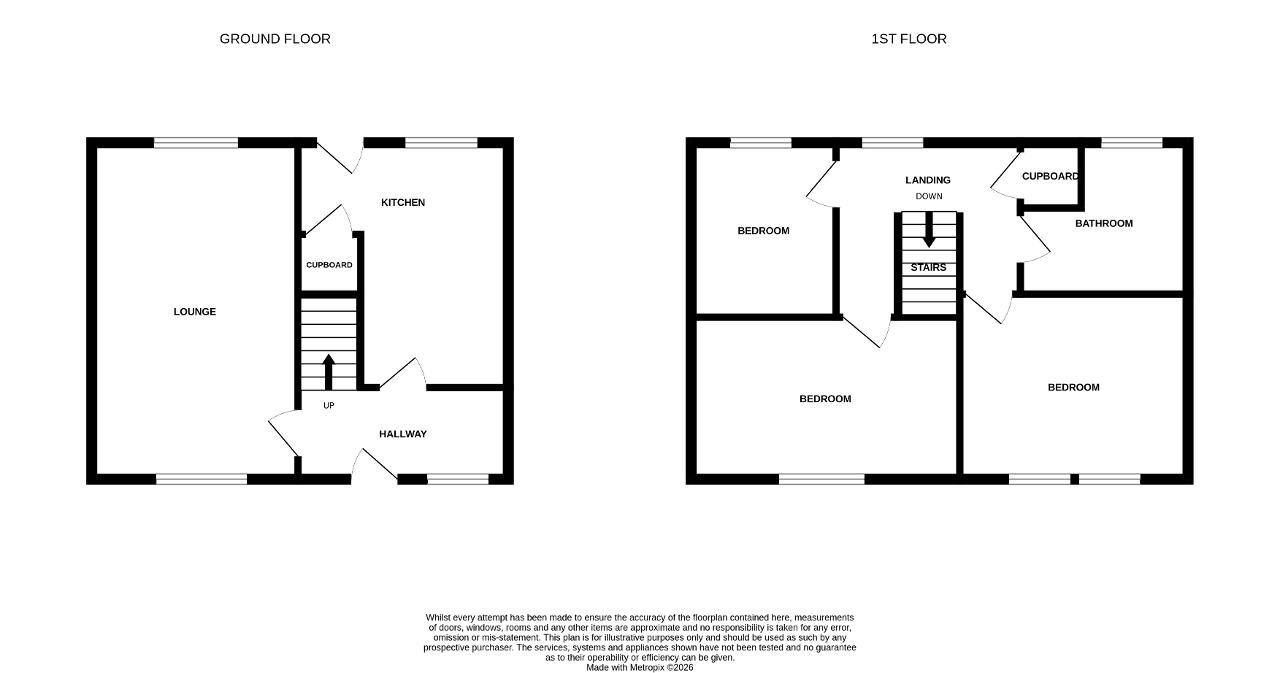 19, Doon Place, Kirkintilloch floorplan