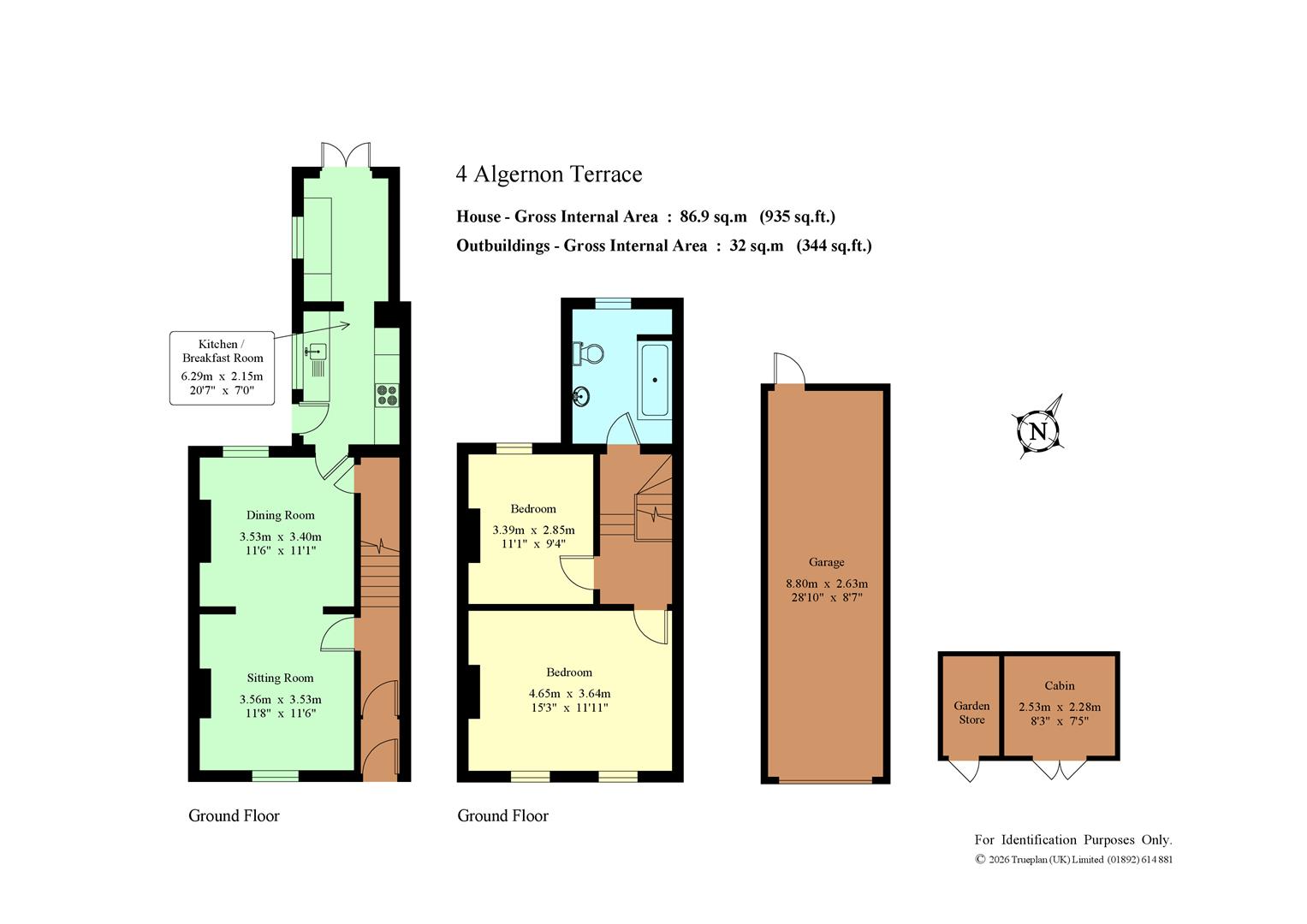 4 Algernon Terrace, High Street, Westerham floorplan