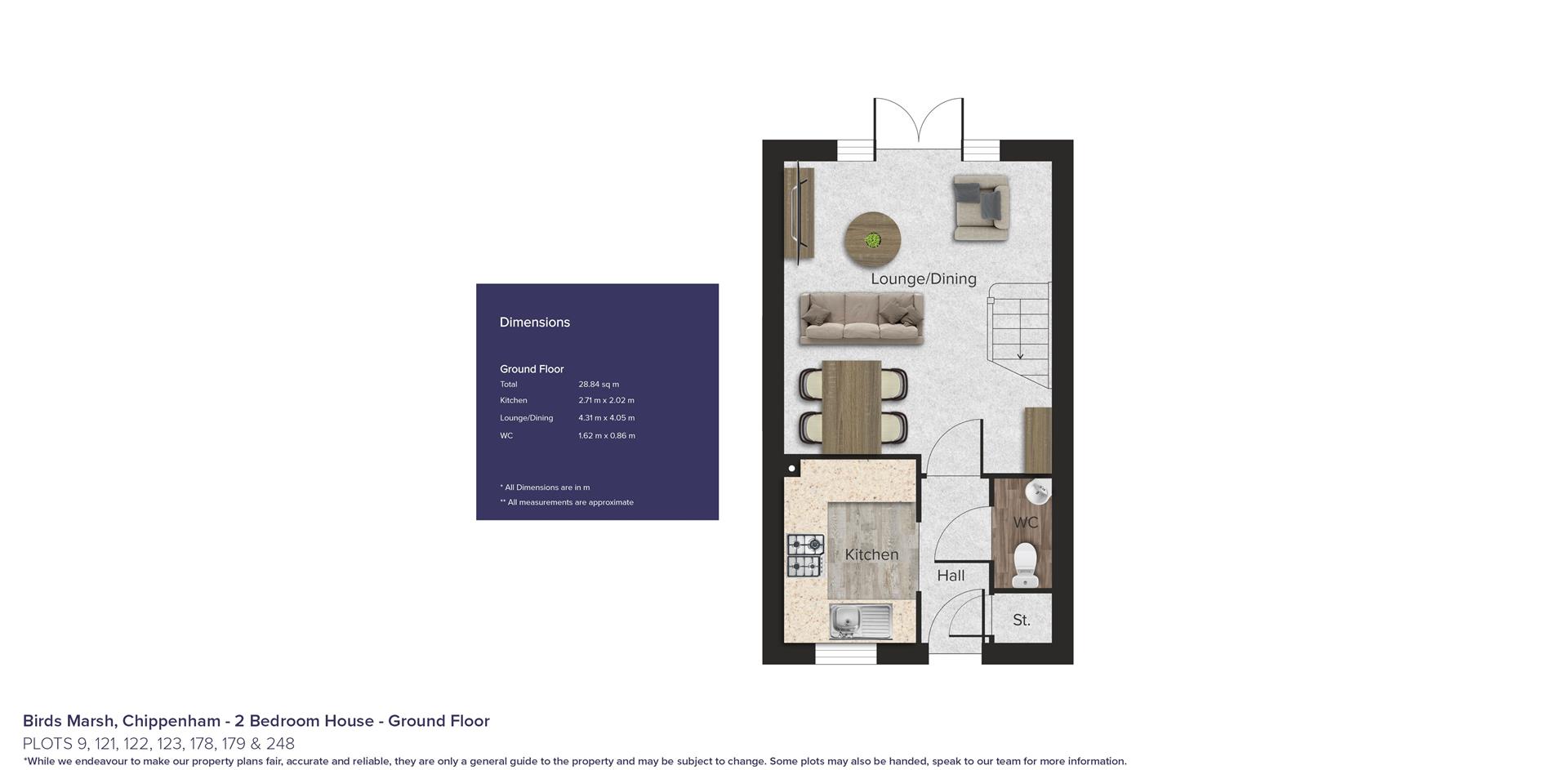 Harvey Avenue, Chippenham SN15, 2 bedroom semidetached house for sale
