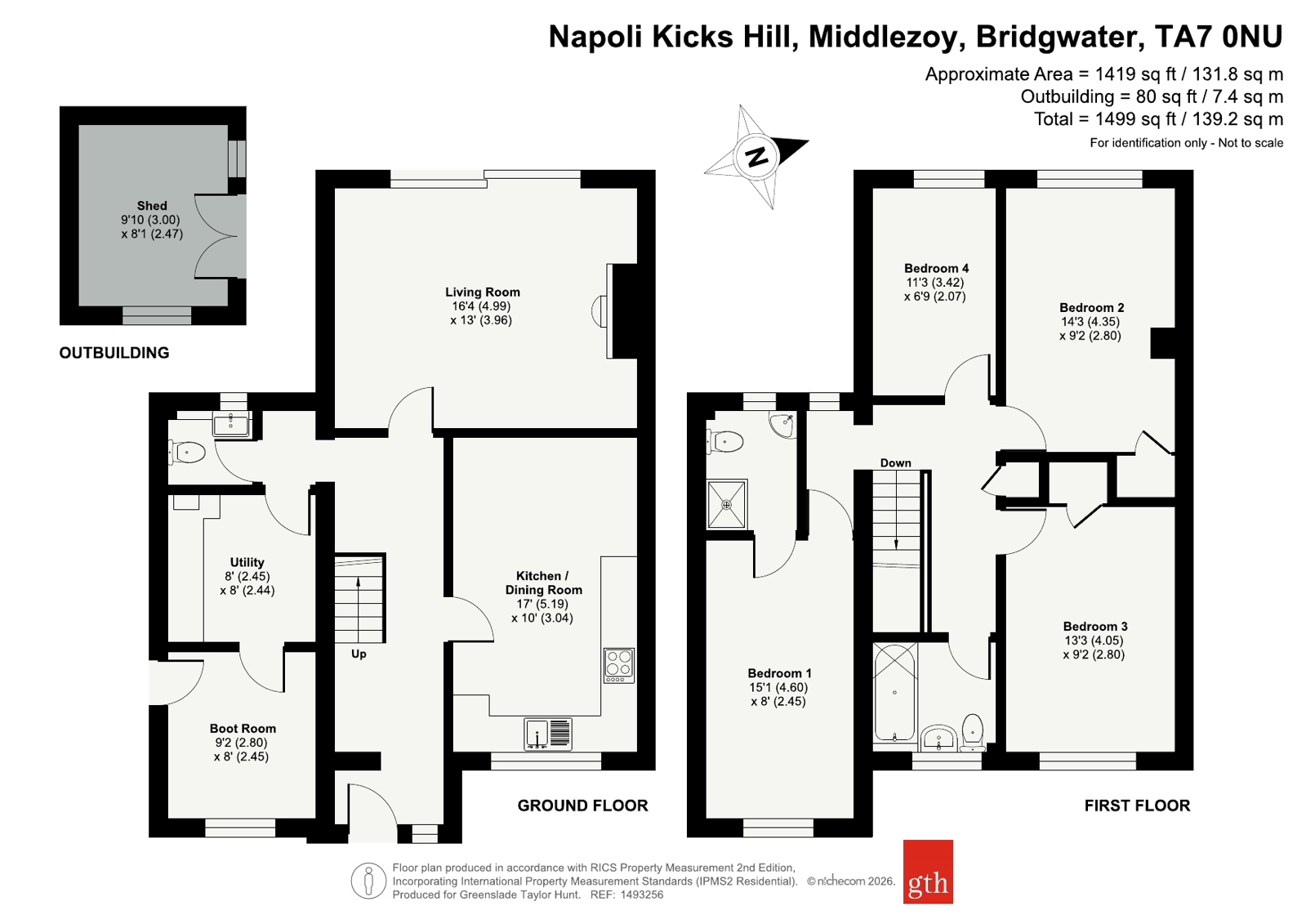 Napoli,, Kicks Hill, Bridgwater floorplan