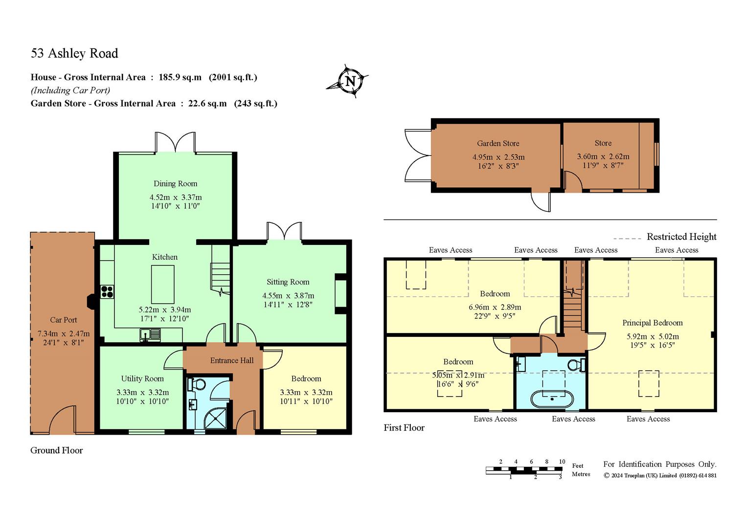 53, Ashley Road, Hildenborough floorplan