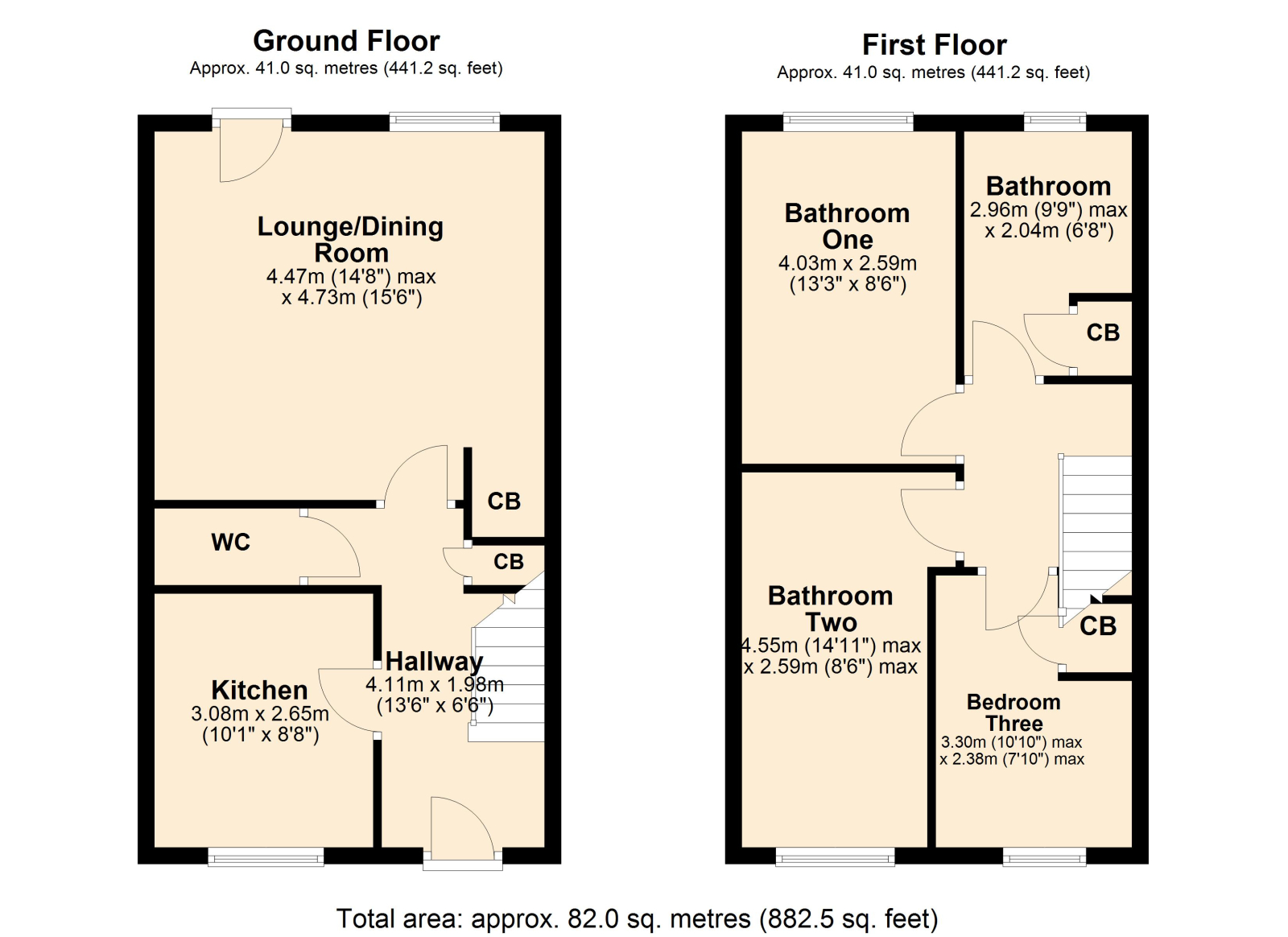 2 Cinnamon Close, Walton Cardiff, Tewkesbury floorplan