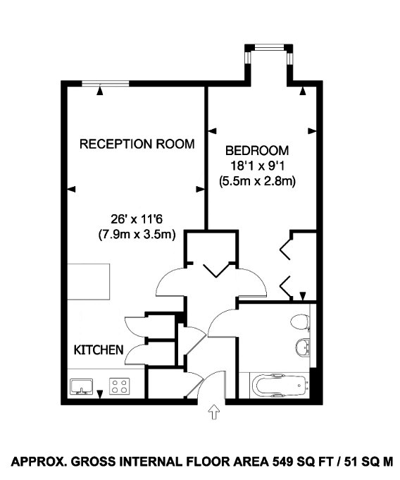 1 Bedrooms Flat to rent in Moore House, 2 Gatliff Road, Grosvenor Waterside SW1W