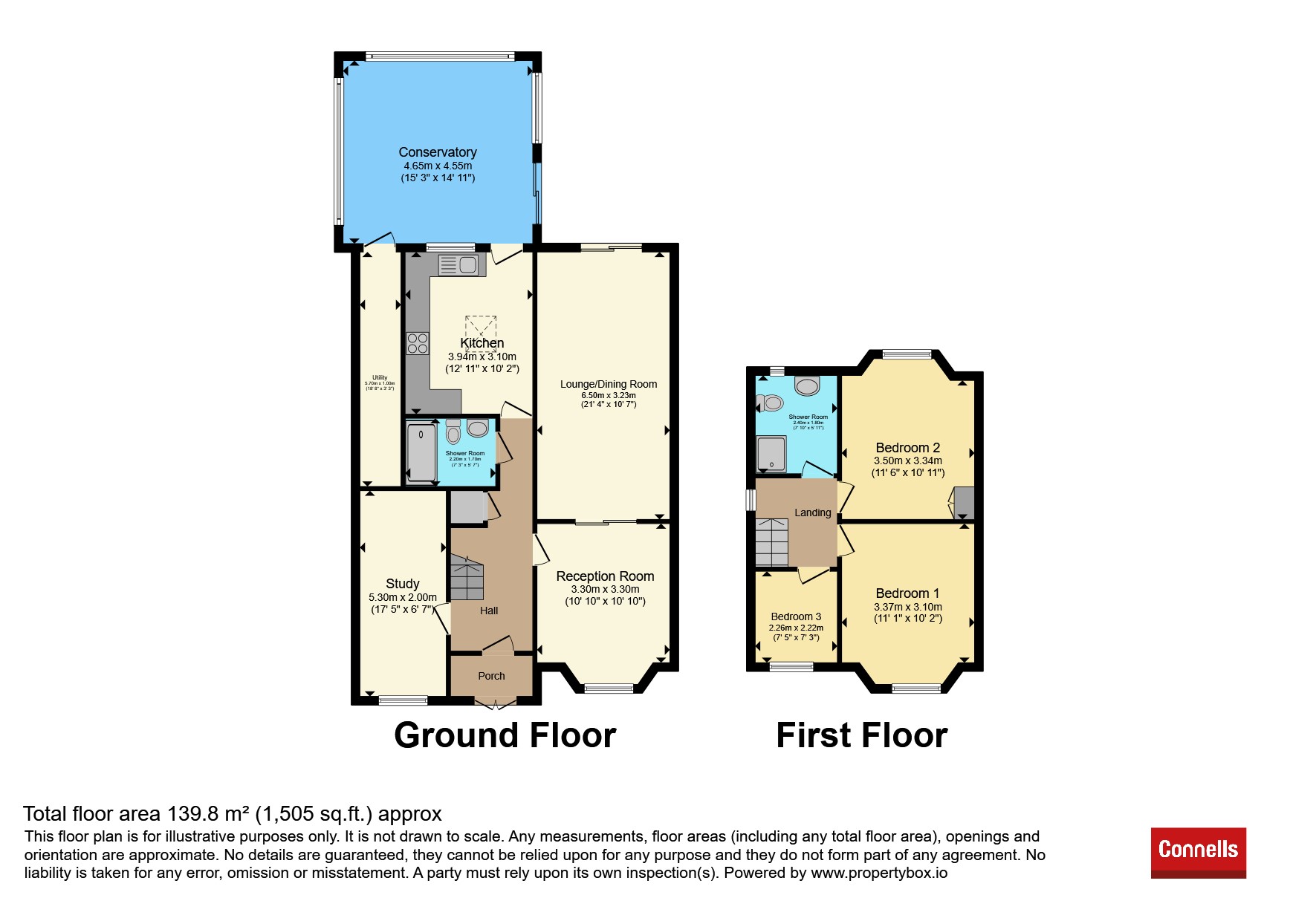 45, Copthall Road, BIRMINGHAM floorplan