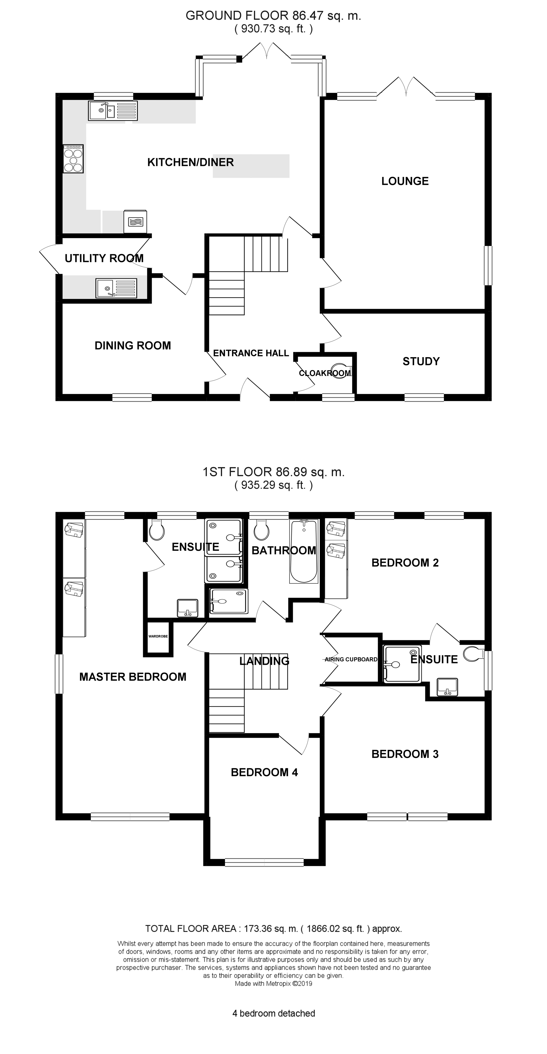 4 Bedrooms Detached house for sale in Appleton Close, Clanfield, Waterlooville PO8