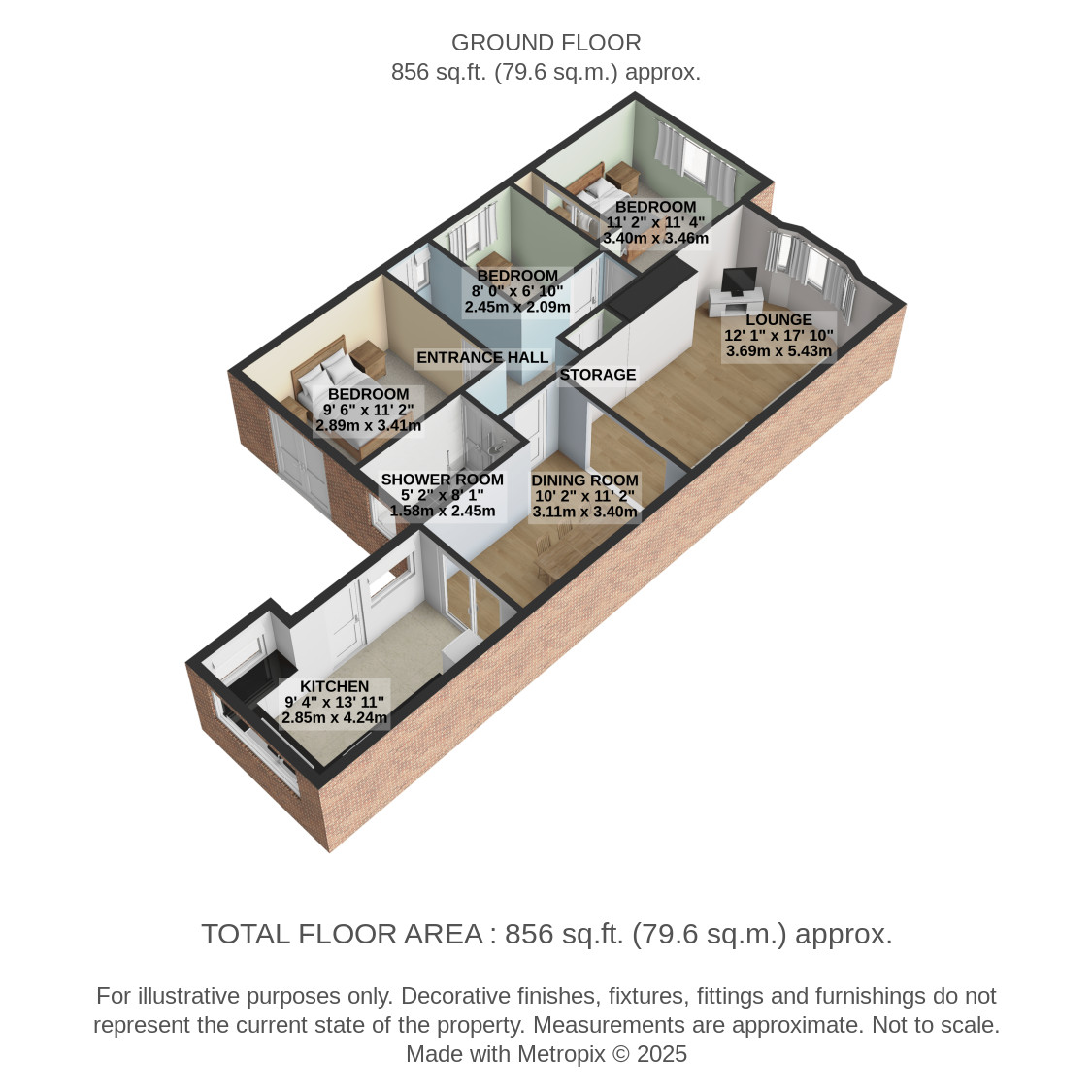 11, Marlowe Road, Doncaster floorplan