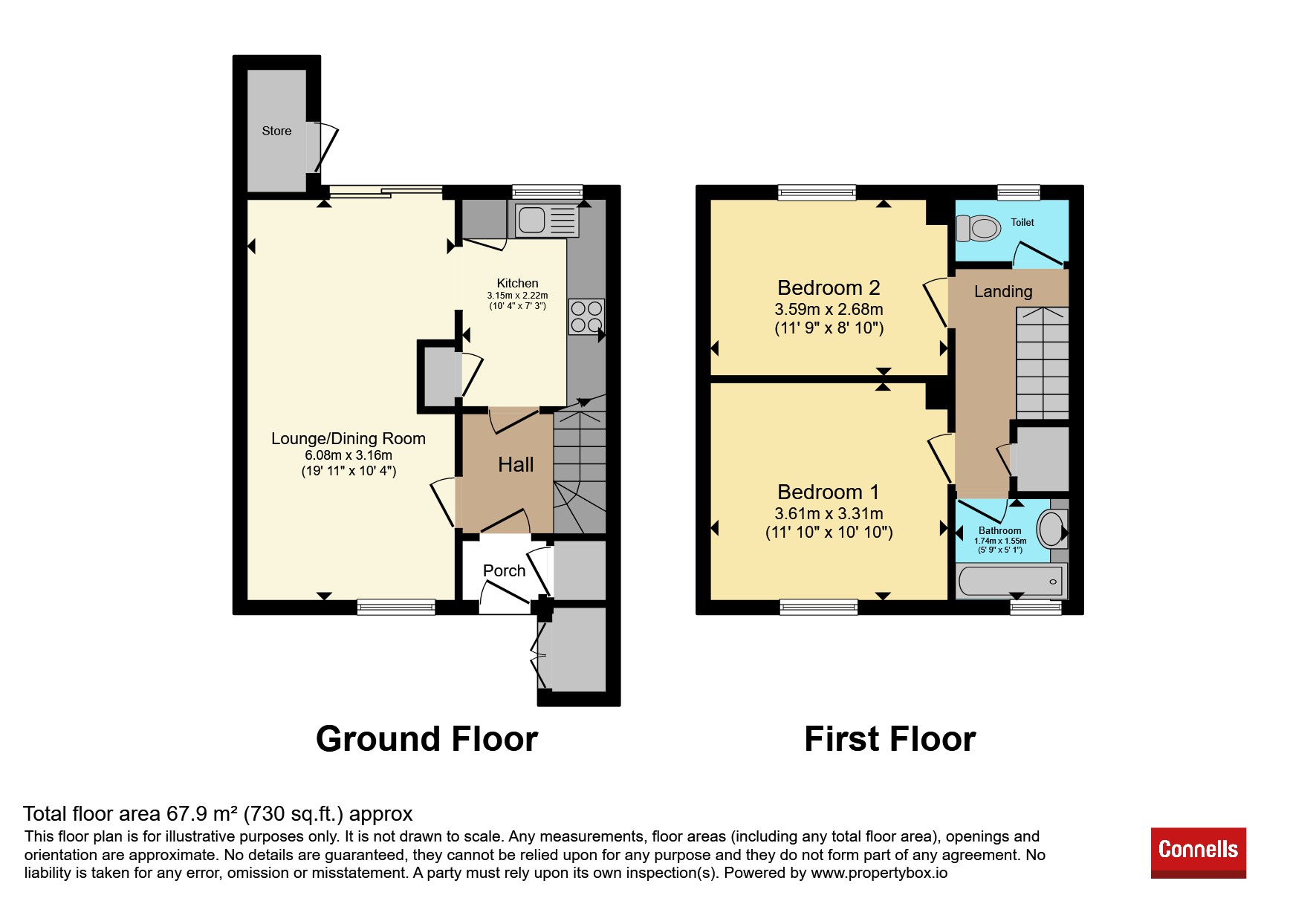 1, Tees Close, Plymouth floorplan