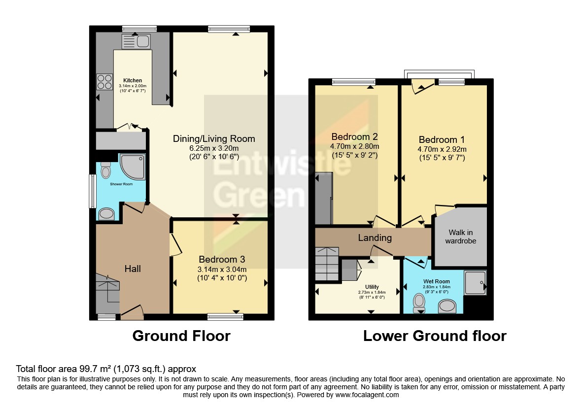 152, Kingsway, Morecambe floorplan