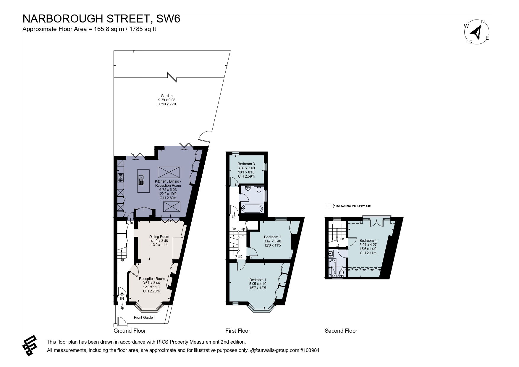 2, Narborough Street, London floorplan
