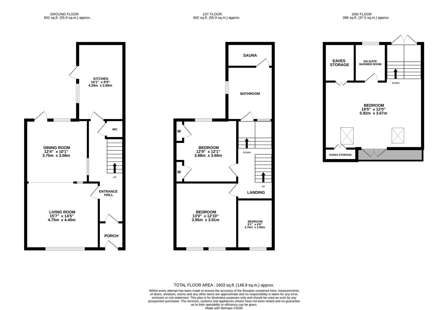 10A, East Ascent, St. Leonards-On-Sea floorplan
