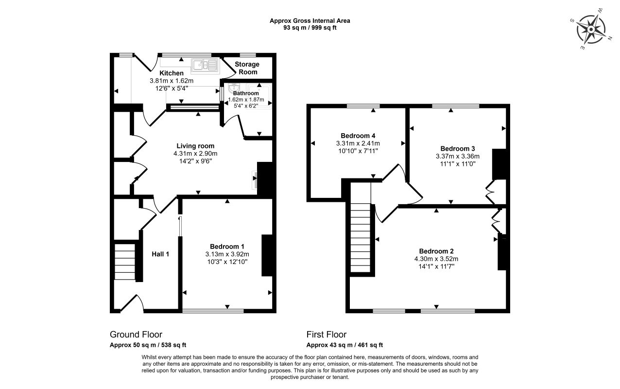 Swinburne Road, Oxford floorplan
