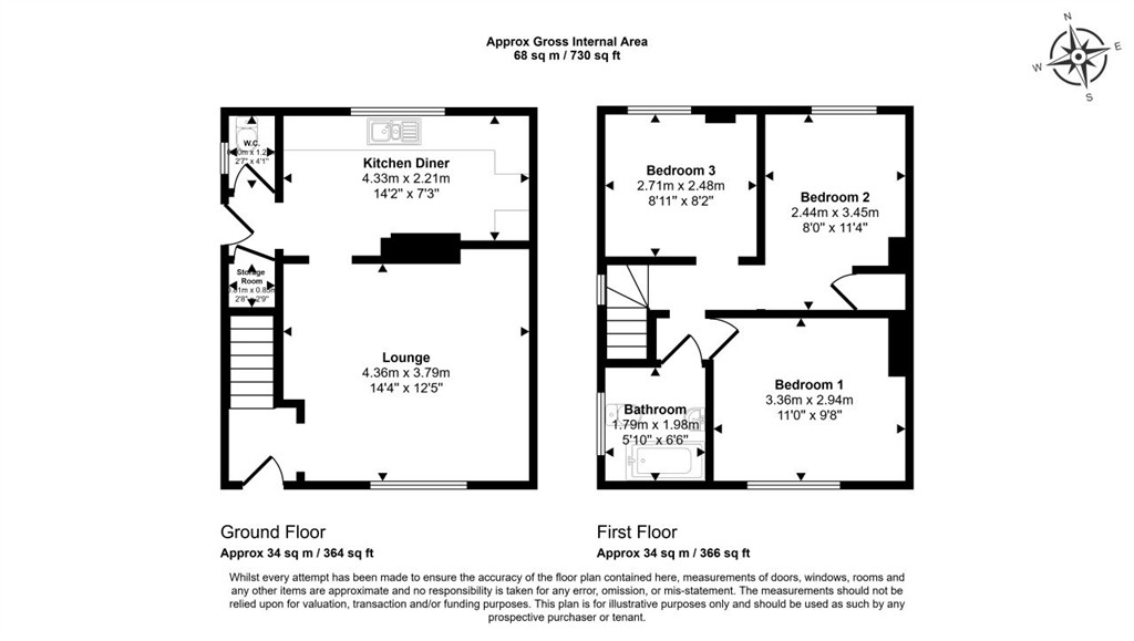 11, Bradley Lakes, RUGELEY floorplan