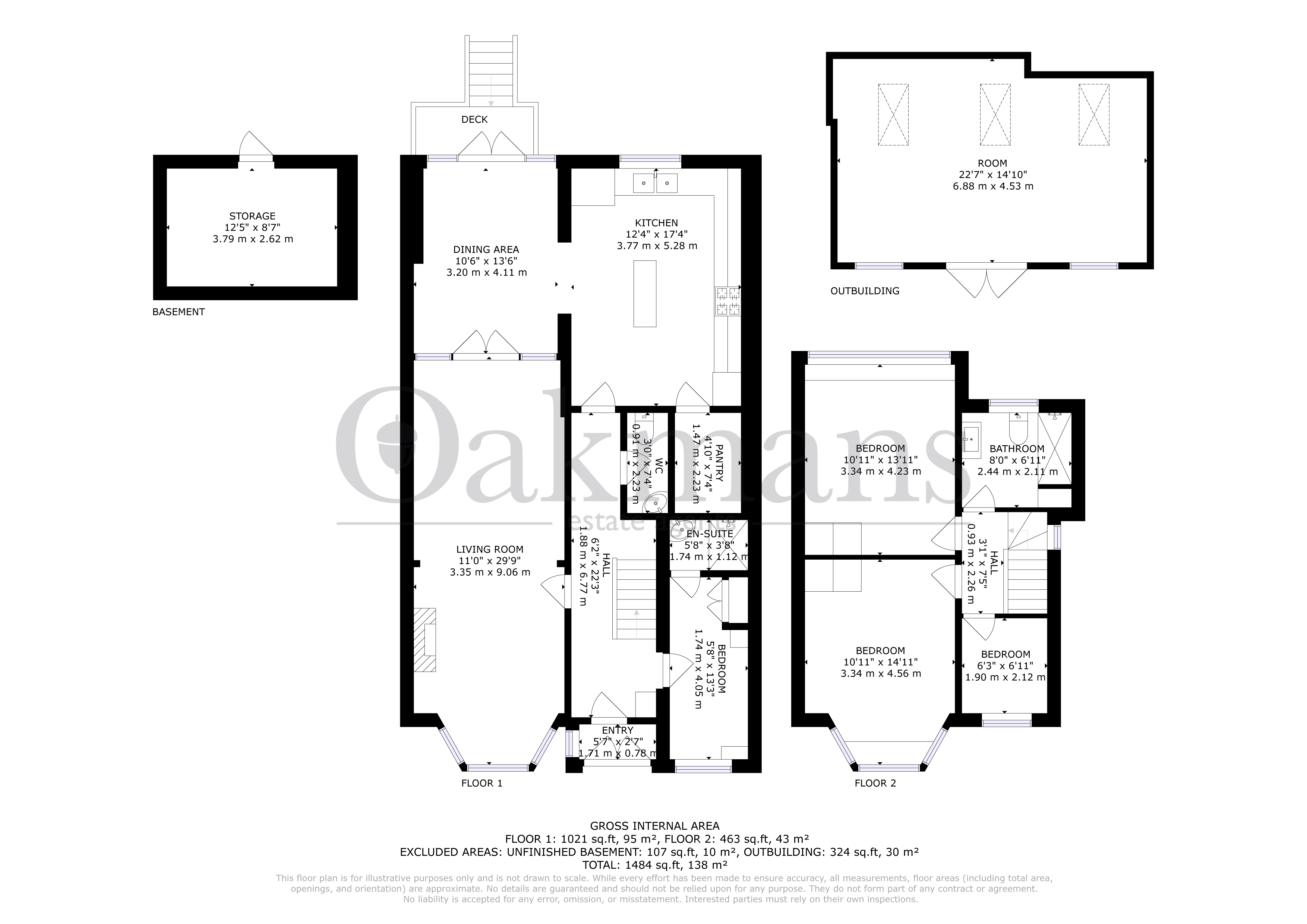 118, Osmaston Road, West Midlands floorplan