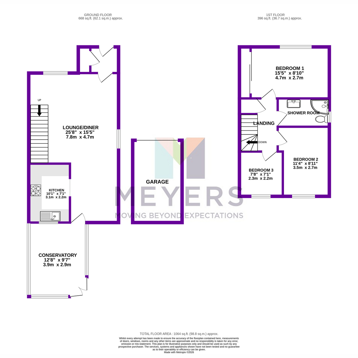 29, Ross Gardens, Bournemouth floorplan