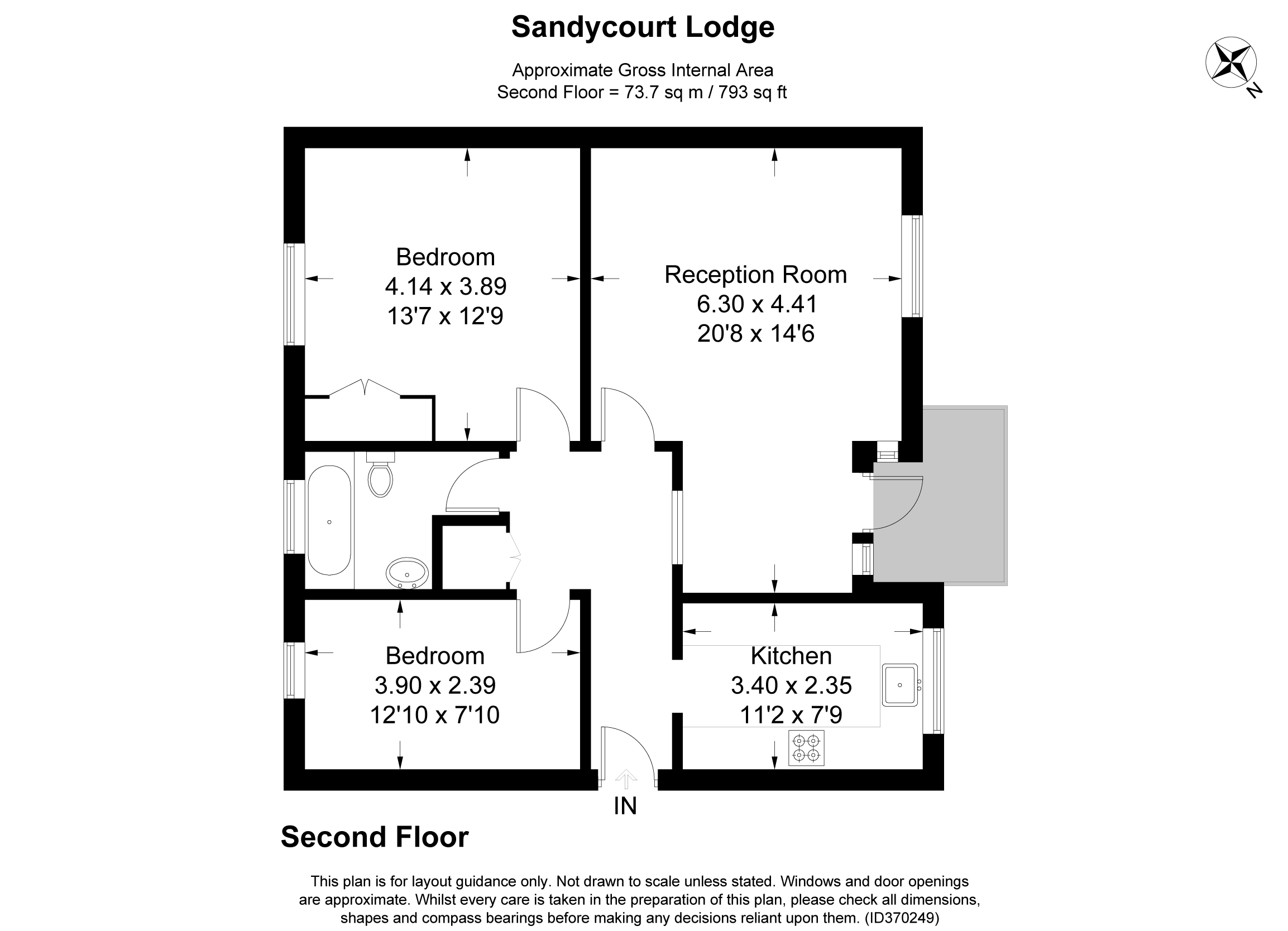 2 Bedrooms Flat to rent in Sandy Lodge Court, Sandy Lodge Way, Northwood HA6