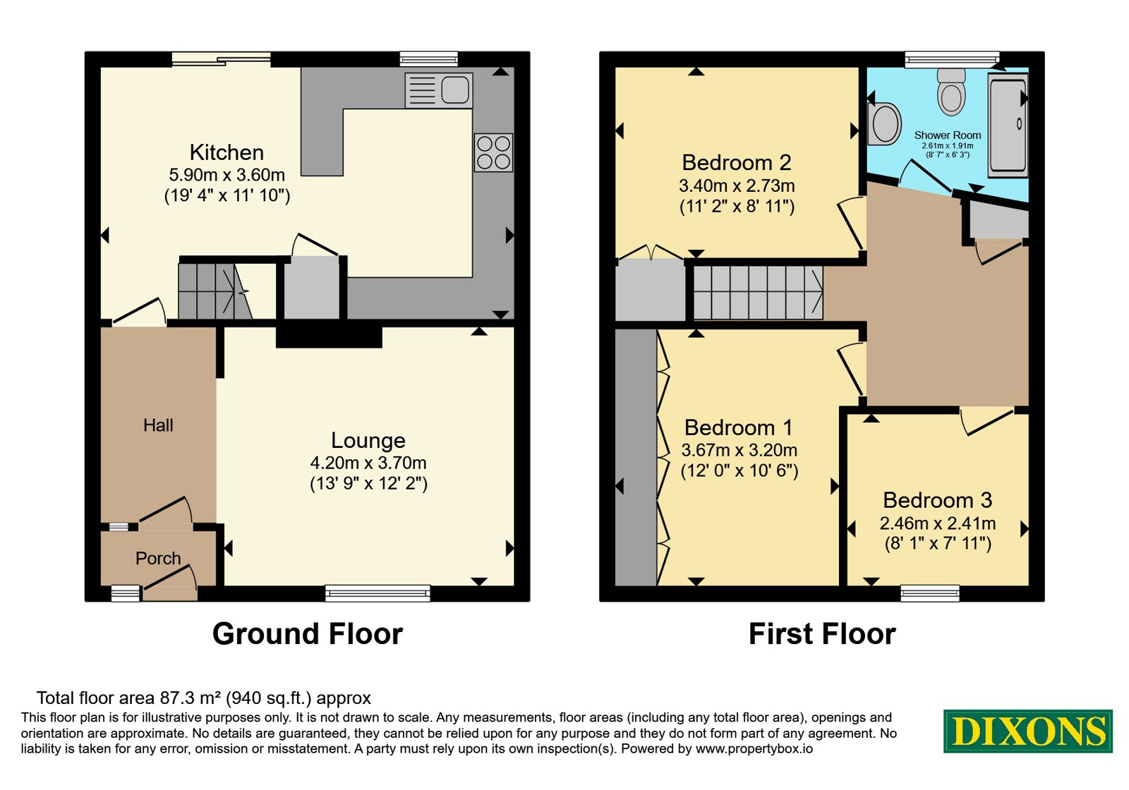 51, Hawker Drive, West Midlands floorplan
