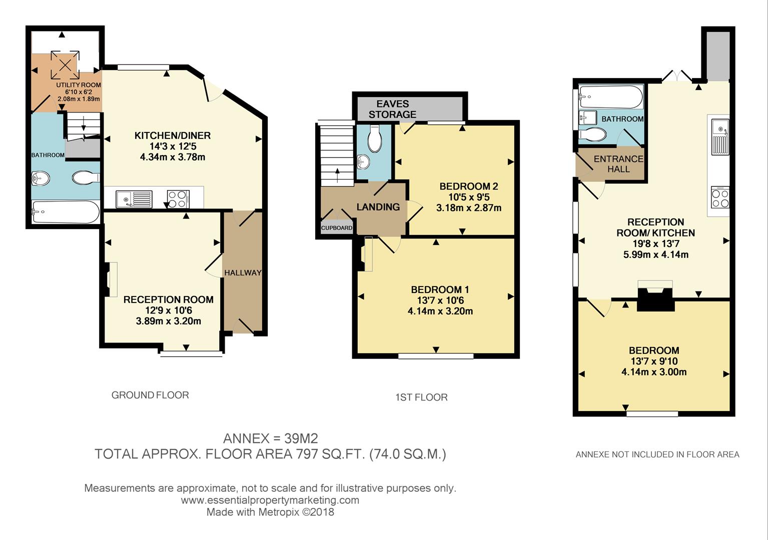 3 Bedrooms End terrace house to rent in High Street, Brasted, Westerham TN16