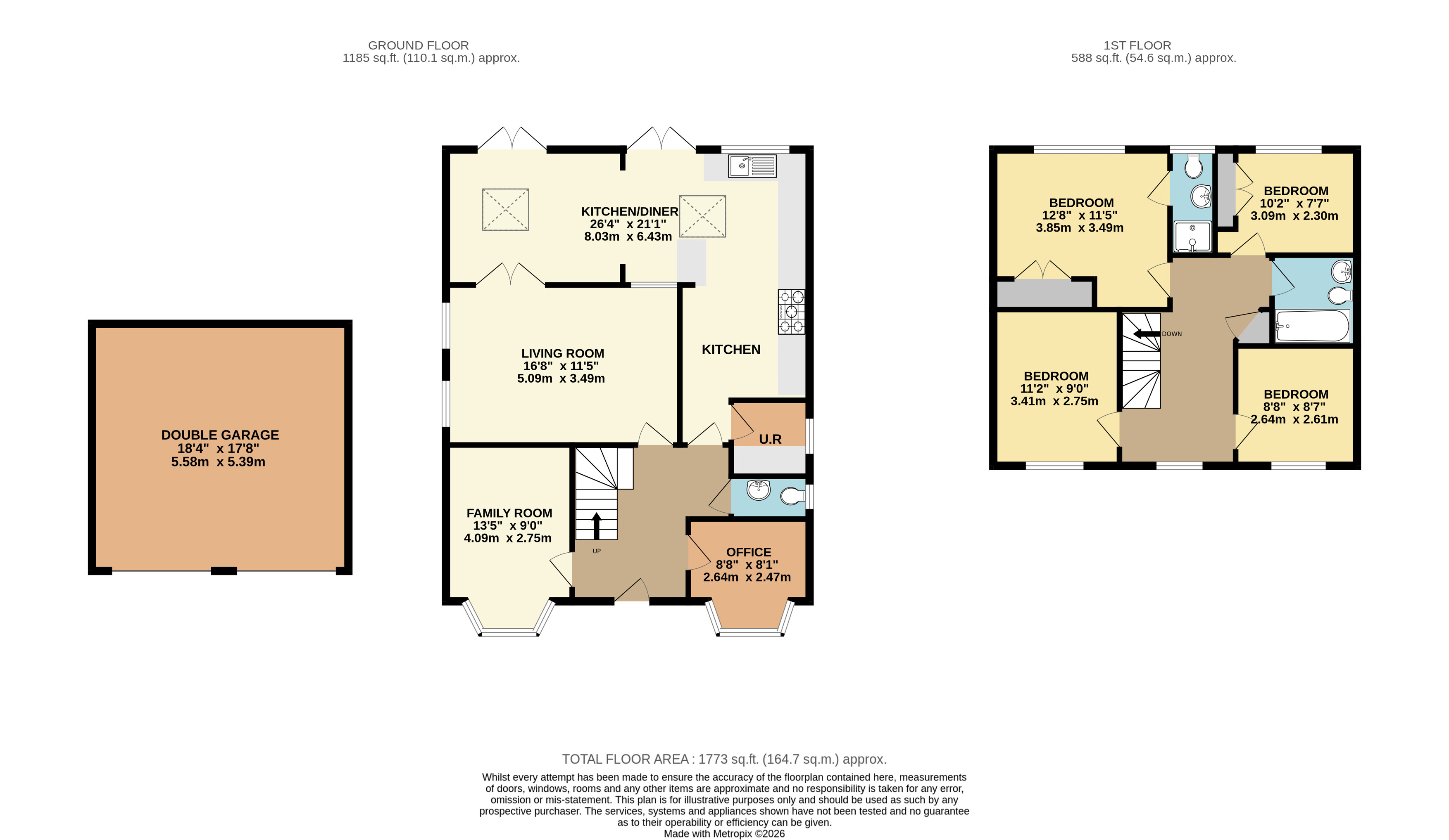 16, Bowling Leys, Milton Keynes floorplan