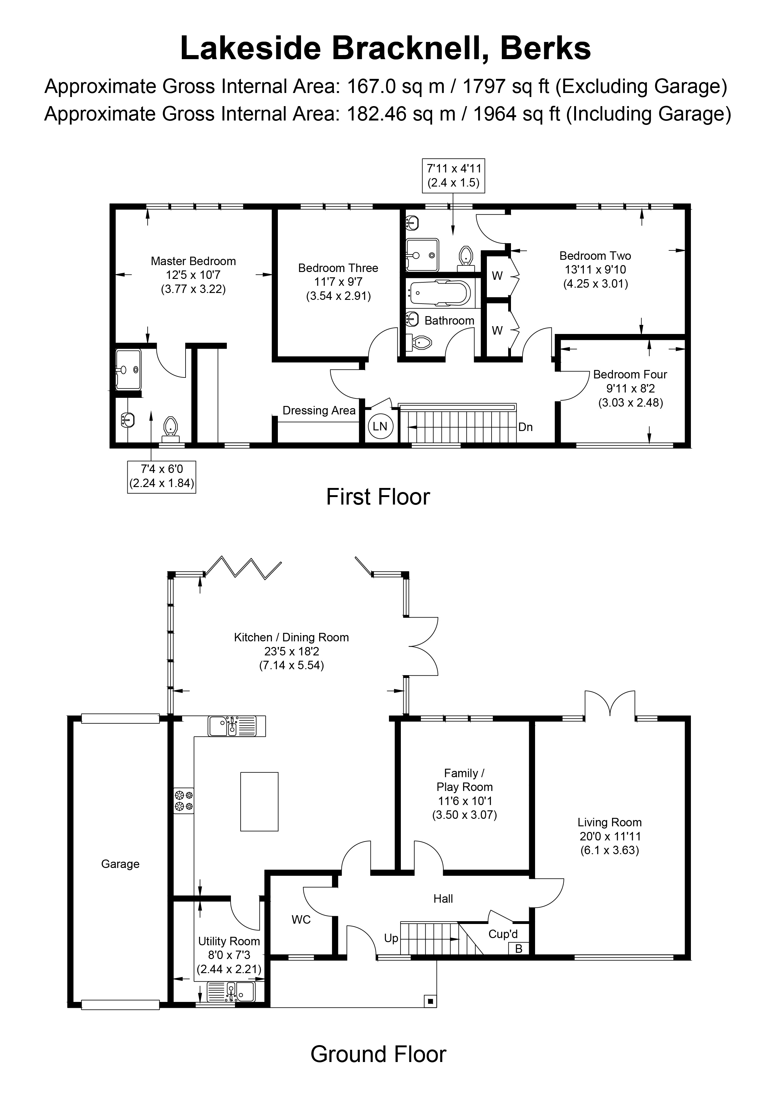 4 Bedrooms Detached house for sale in Lakeside, Bracknell, Berkshire RG42