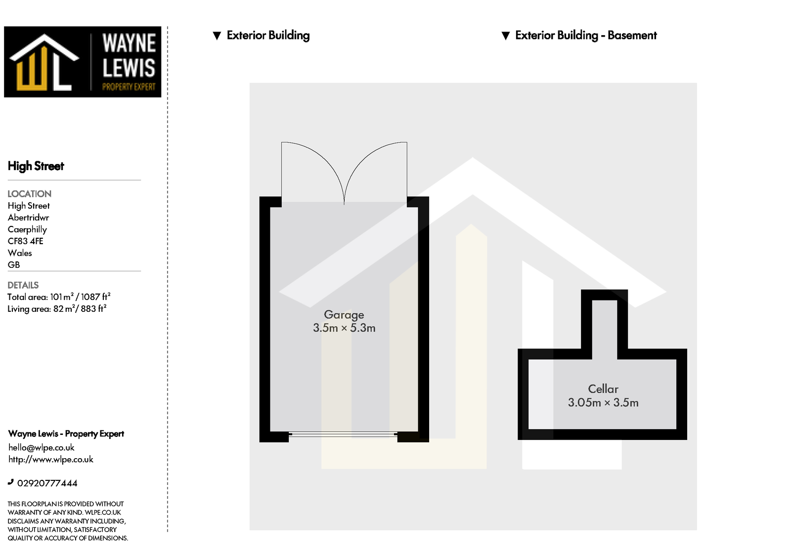126, High Street, Caerphilly floorplan