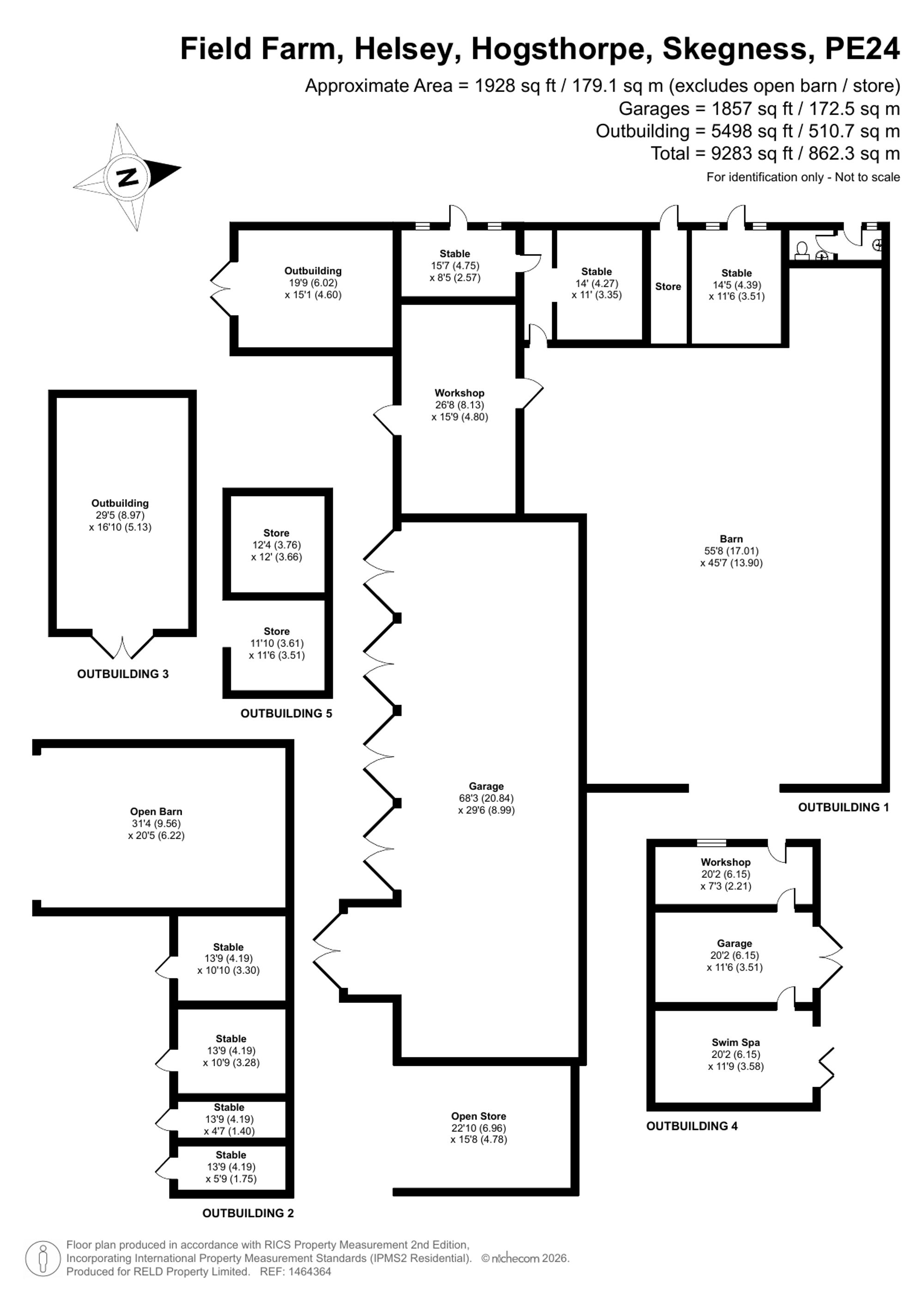 Field Farm, Skegness floorplan