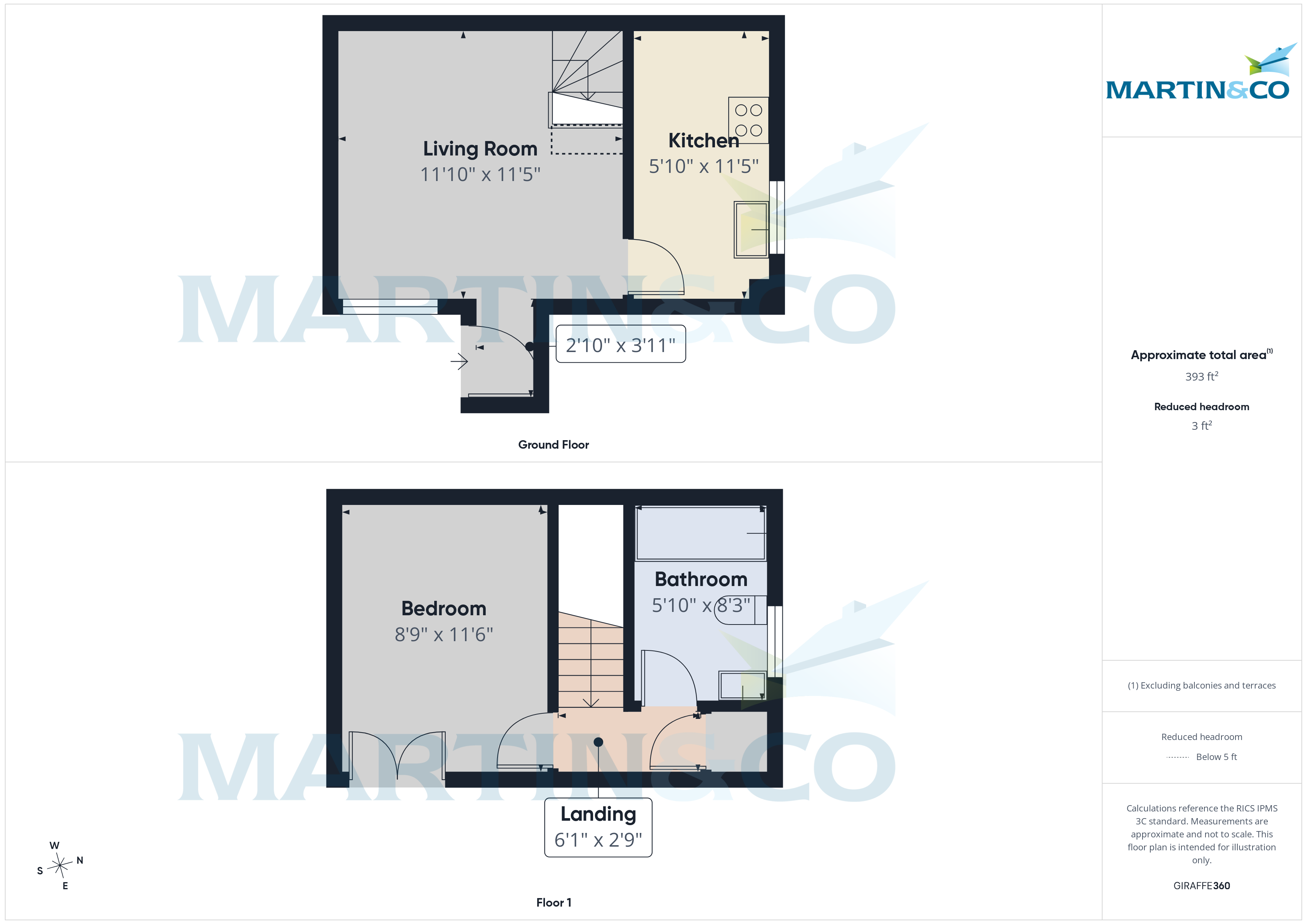 3, Glencathara House, Bognor Regis floorplan
