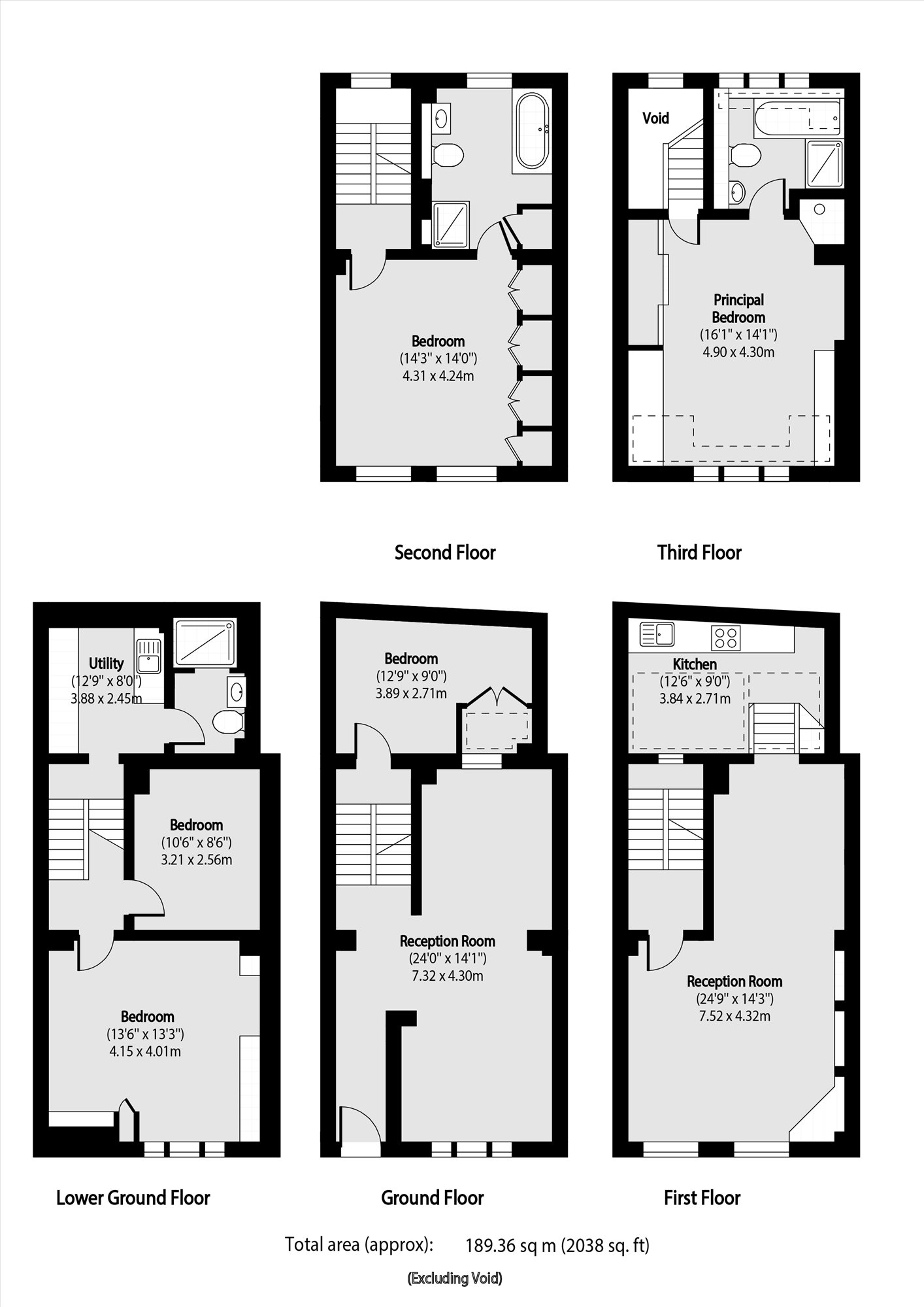 9, Paradise Row, London floorplan