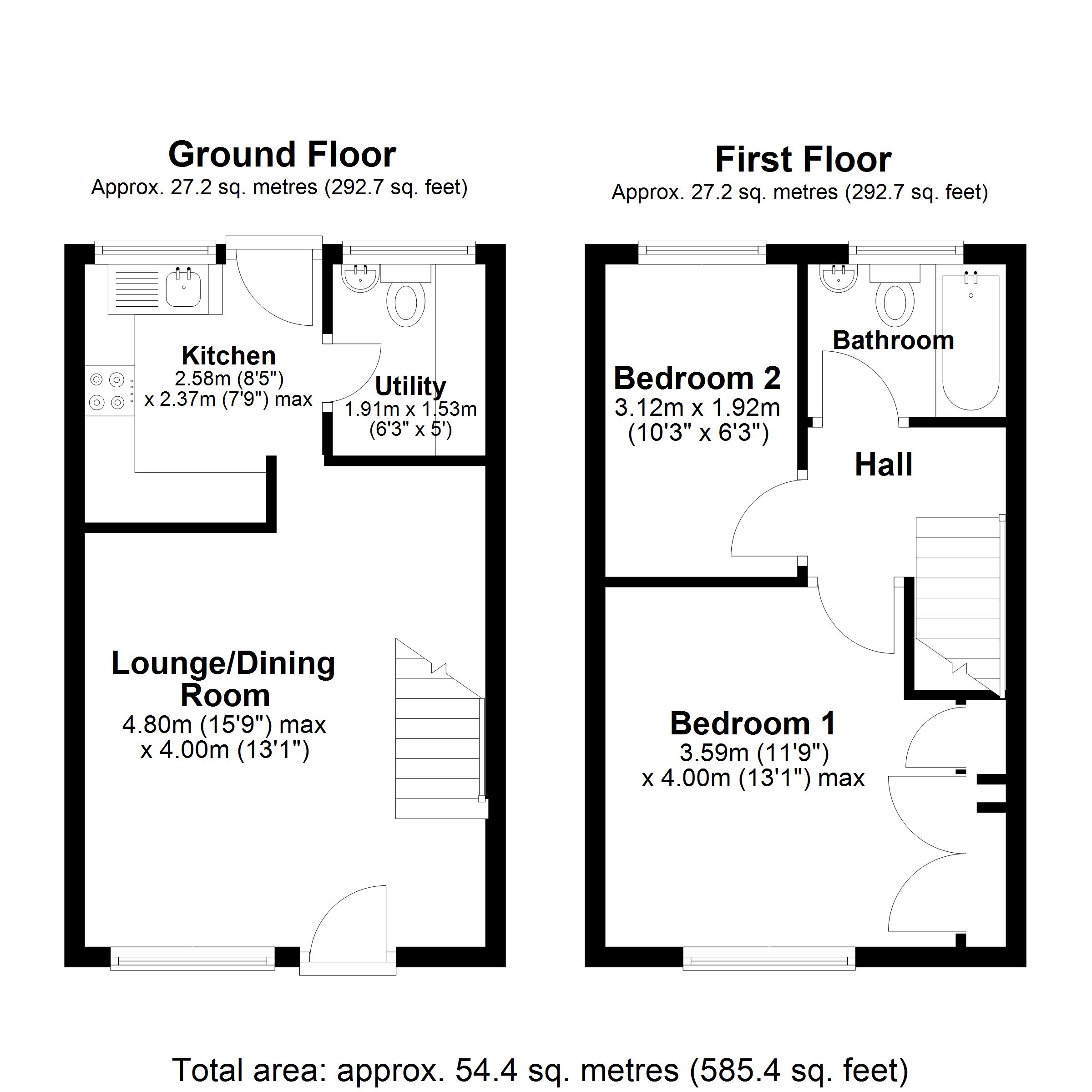 10, Trent Mews, Cowes floorplan