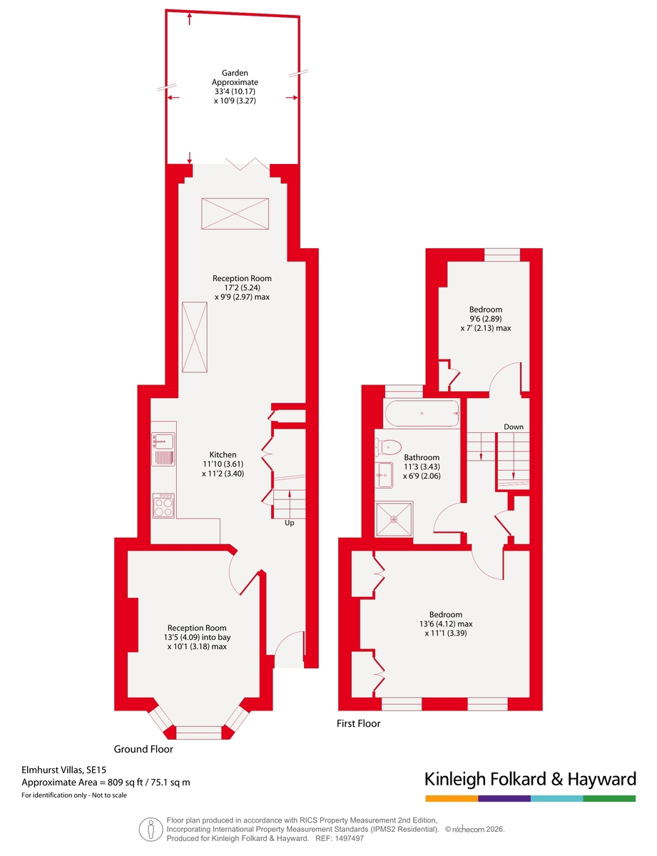 5 Elmhurst Villas,,, Peckham Rye, London floorplan