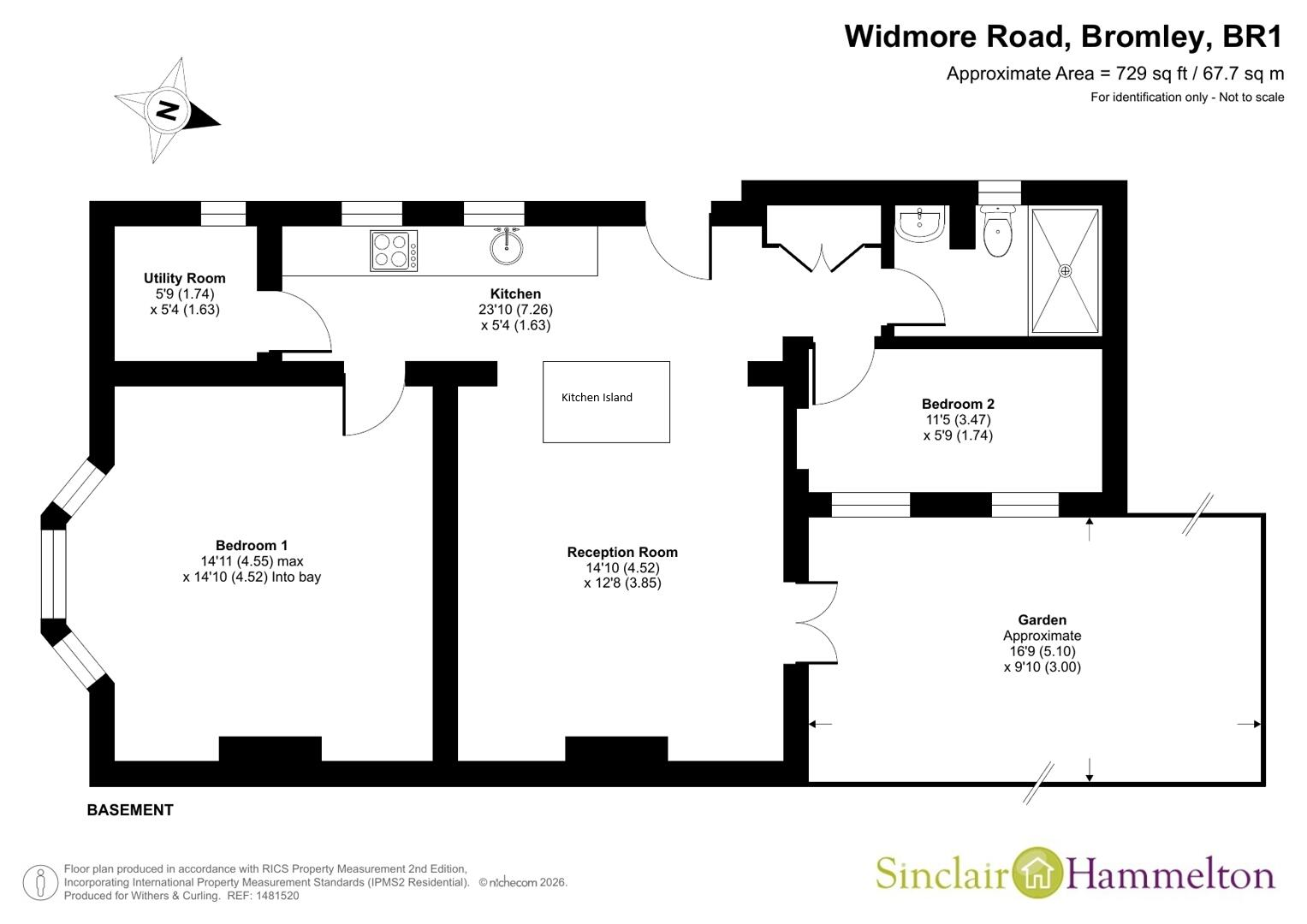 75a, Widmore Road, Bromley floorplan