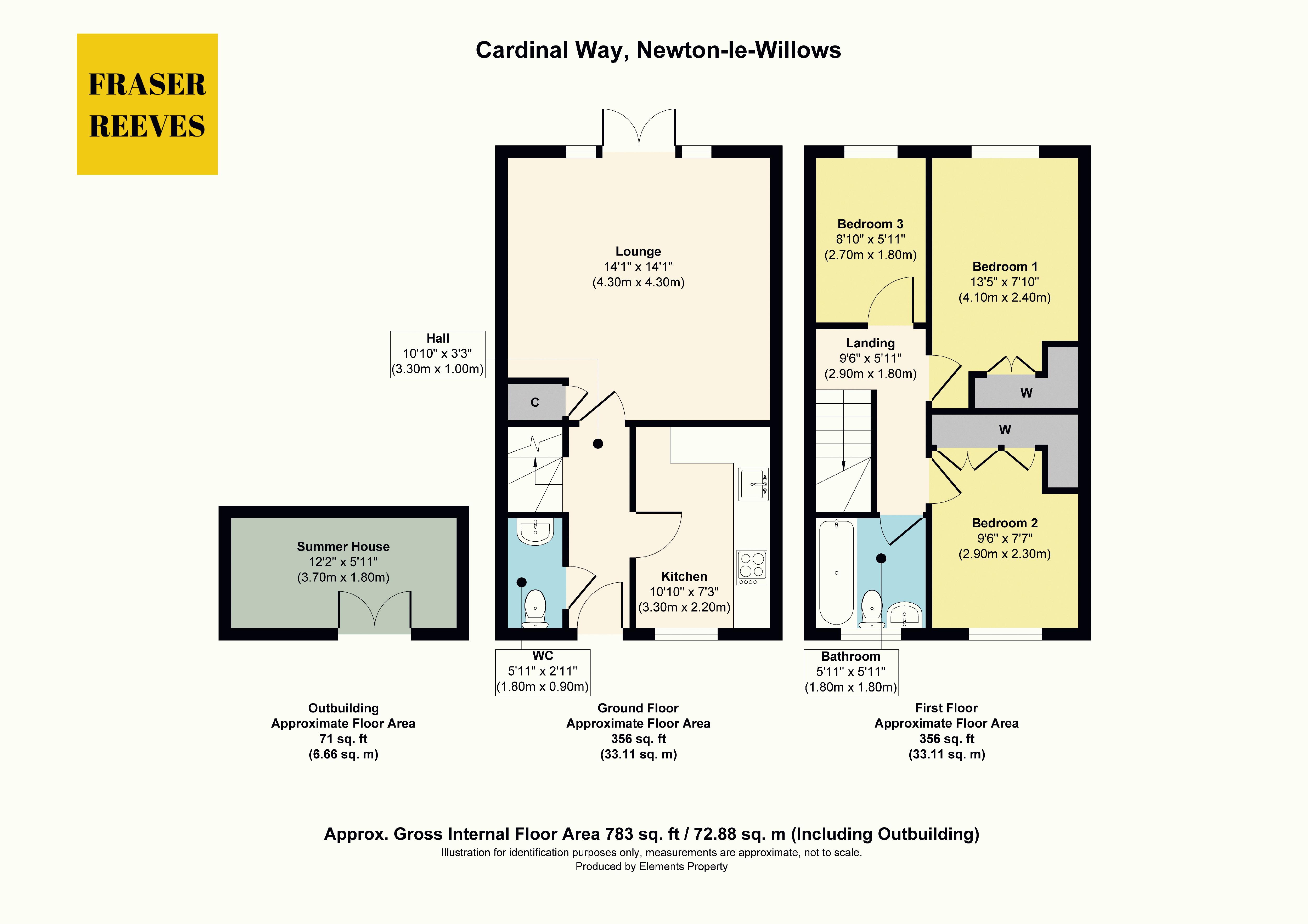 Cardinal Way, NewtonLeWillows WA12, 3 bedroom semidetached house for