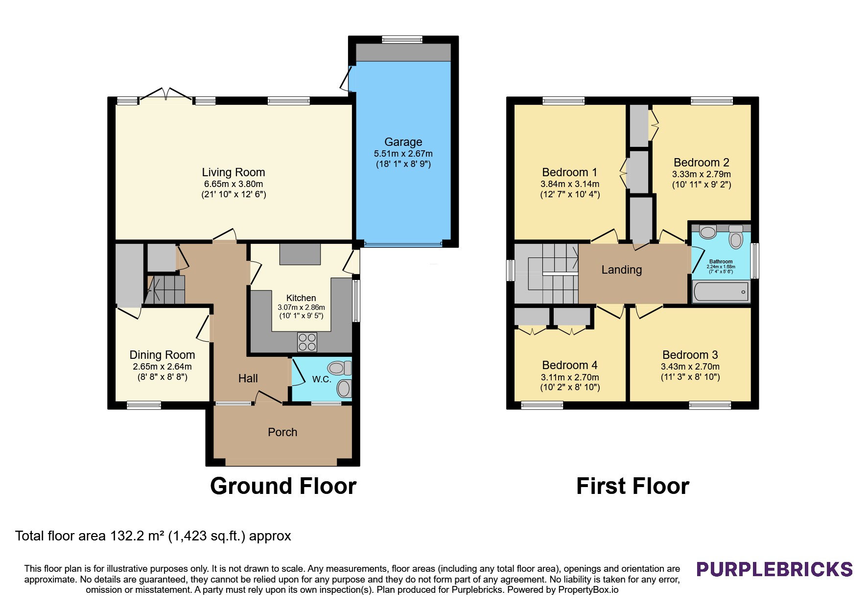 Cumberland Road, Camberley floorplan