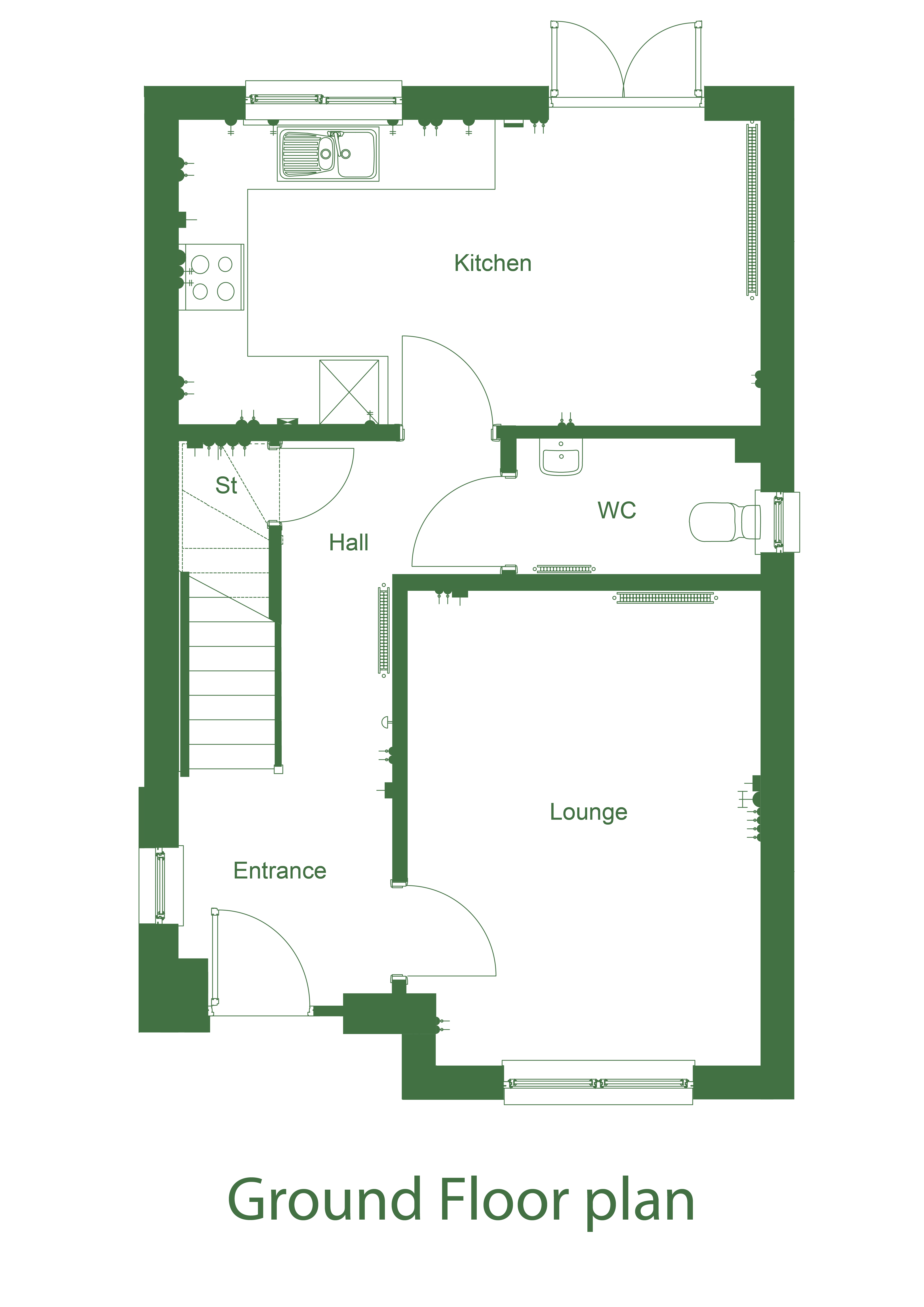 390, Fairview Heights, Waverley Road, Off Earl's Gate, Slackbuie, Inverness floorplan