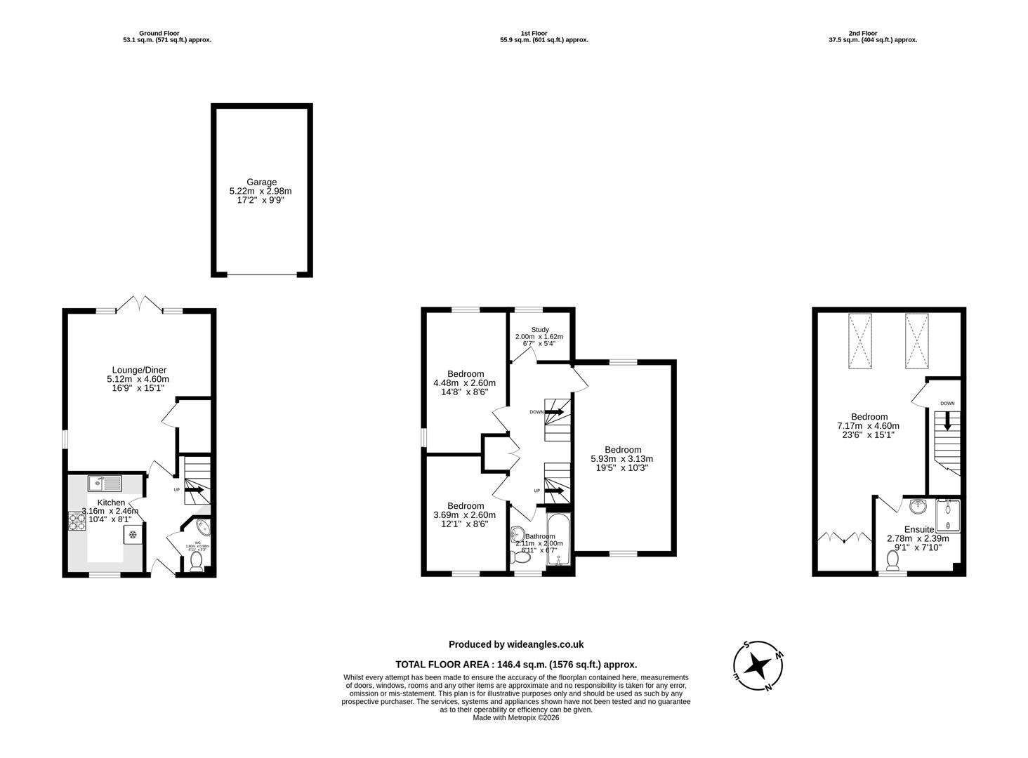 28, Flux Drive, Deddington floorplan