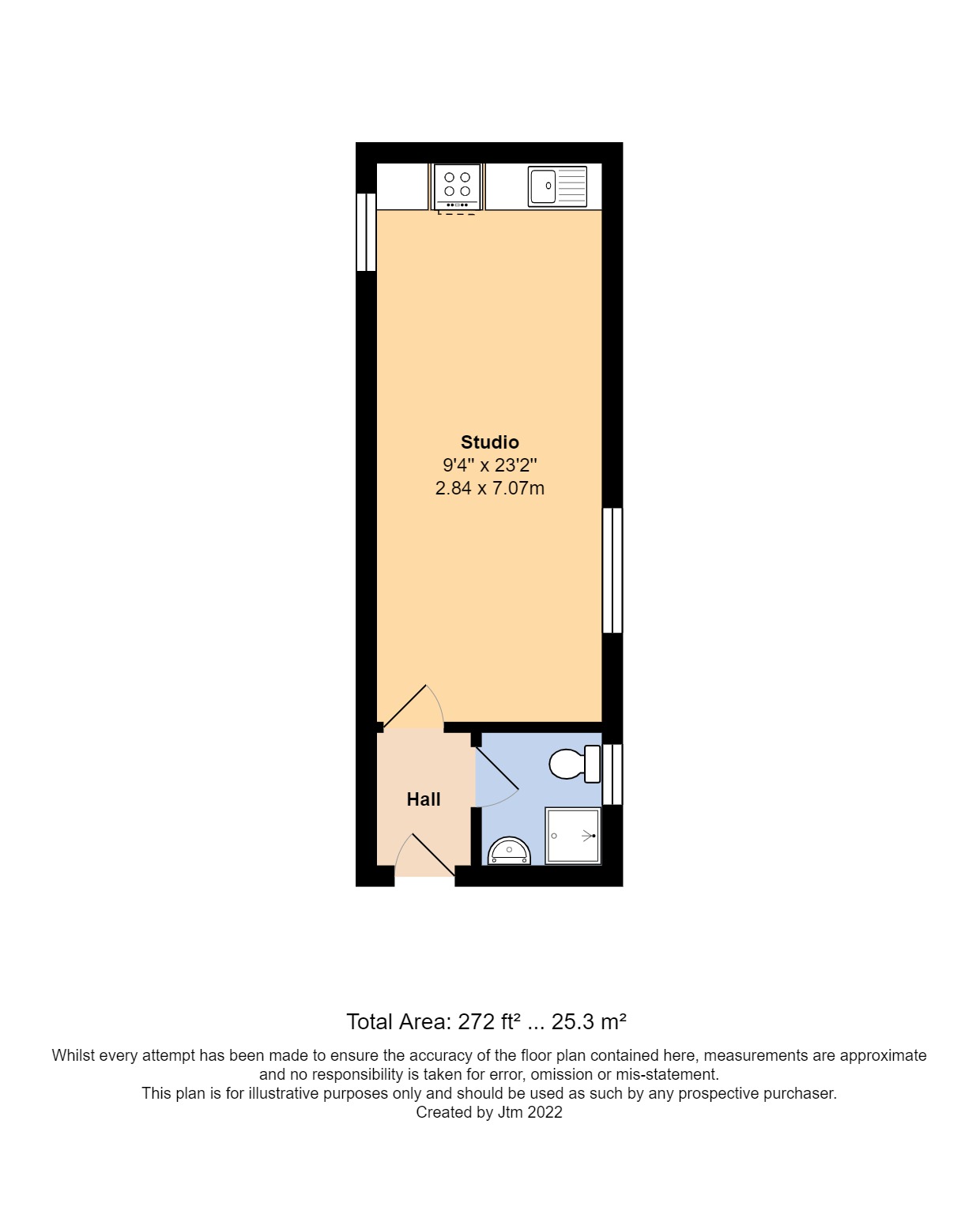 Western Road, Littlehampton BN17, studio for sale 60717664