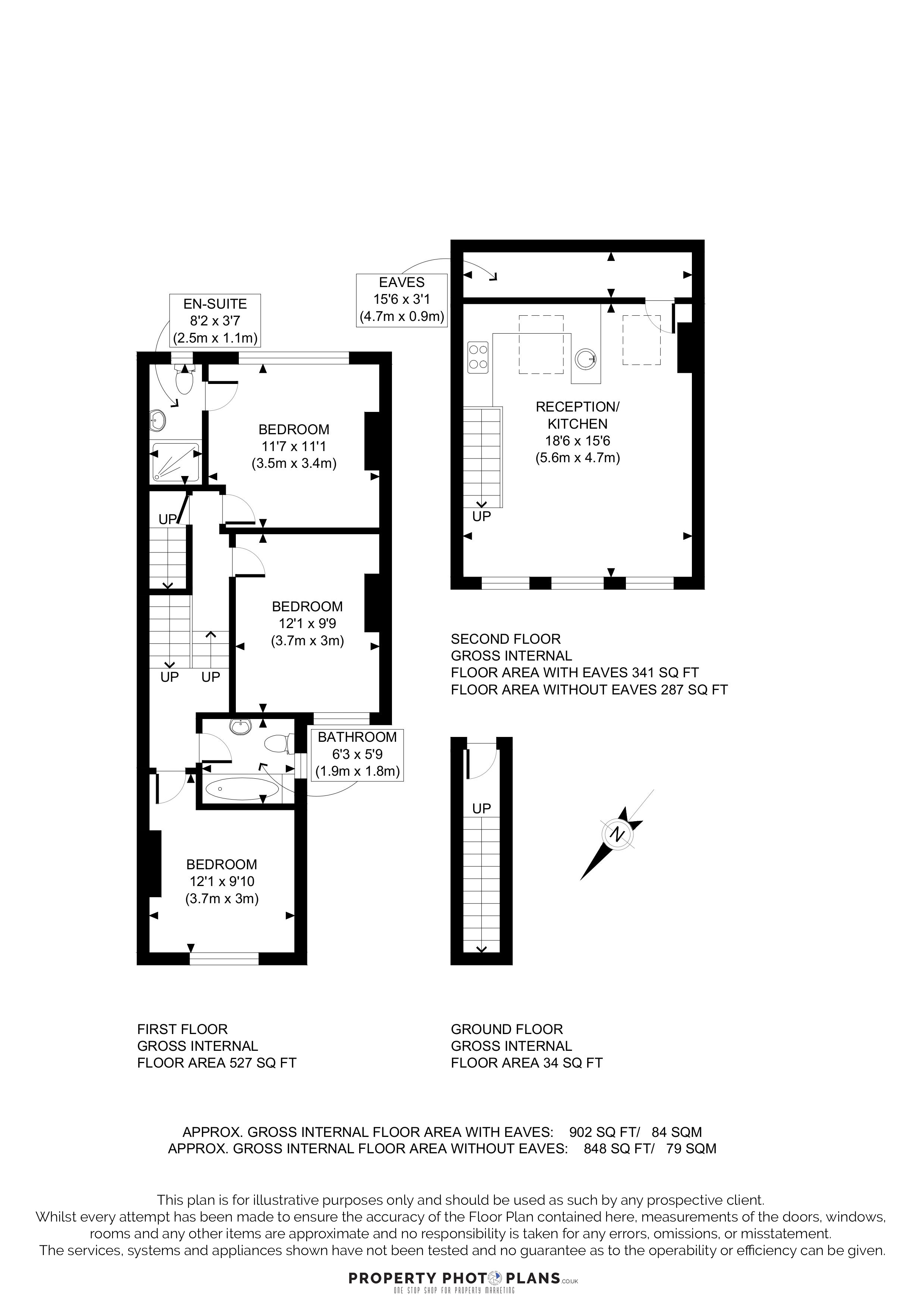 34B, Devonshire Road, Tooting floorplan