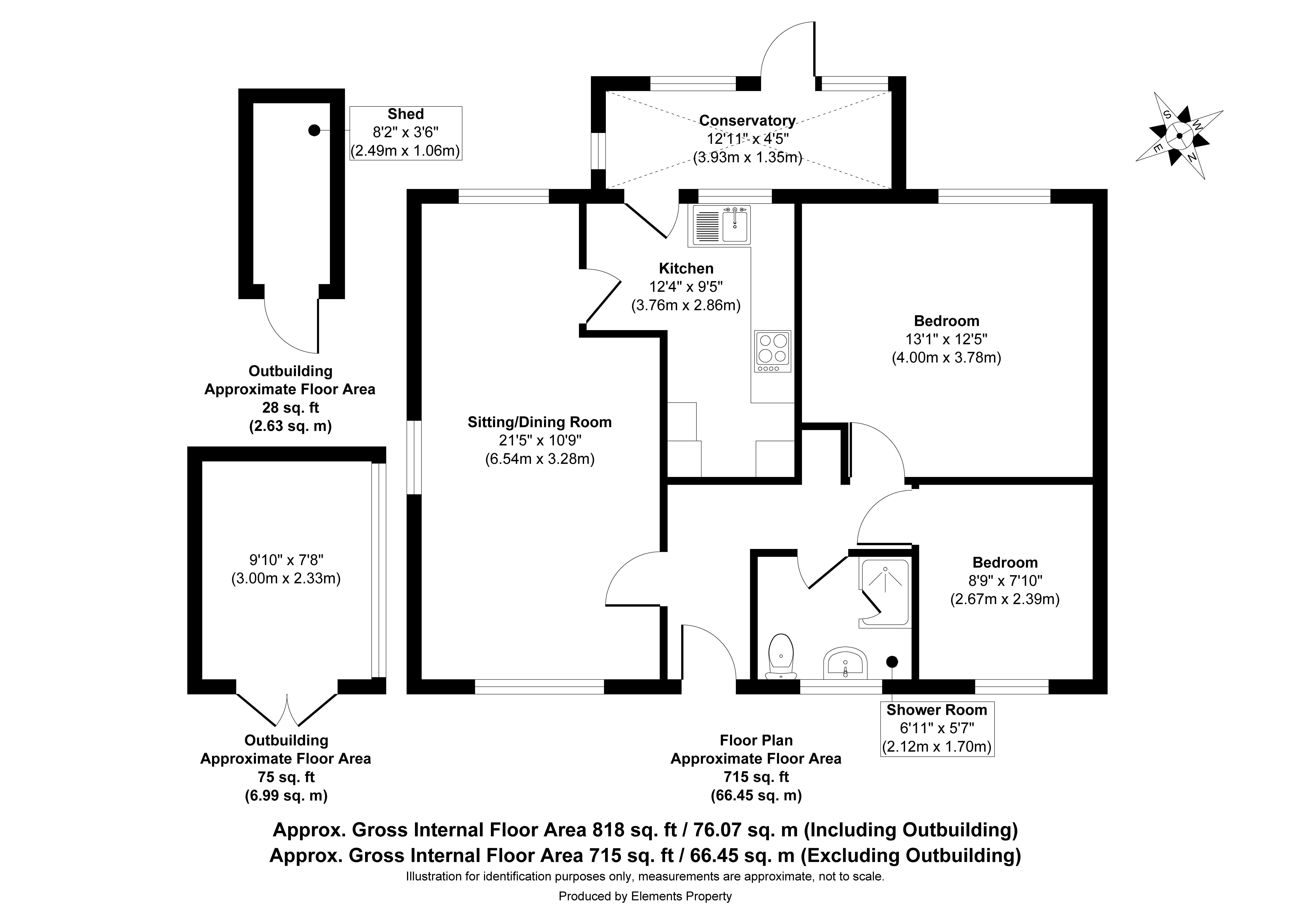 1, Catbrook Close, Chipping Campden floorplan