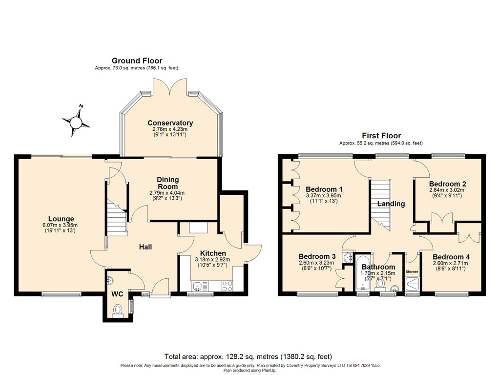 11, Cotswold Drive, Coventry floorplan